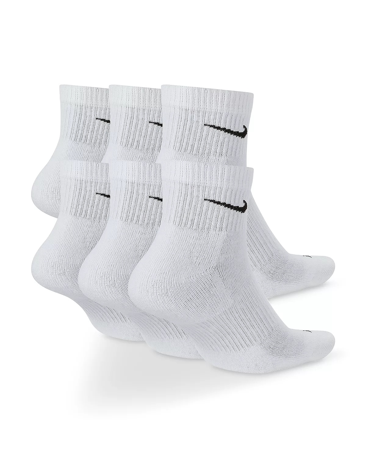Everyday Plus Cushioned Training Ankle Socks, Pack of 6 - 2