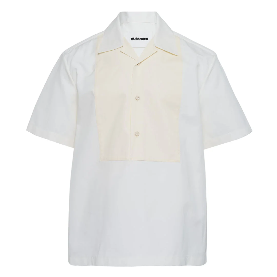 Cotton And Silk Poplin Shirt - 1