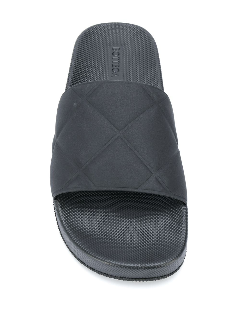 diamond-quilted slides - 4