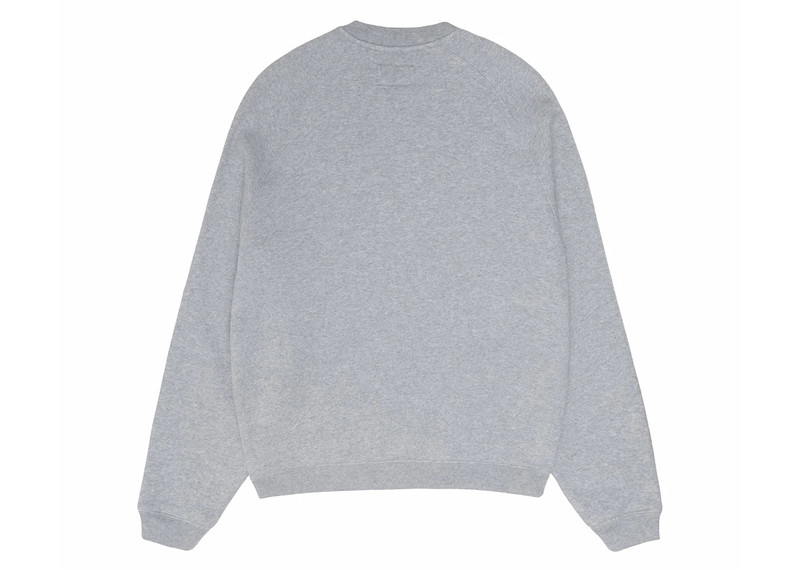 Stüssy Stussy Raglan Sleeve Crew Grey Heather outlook