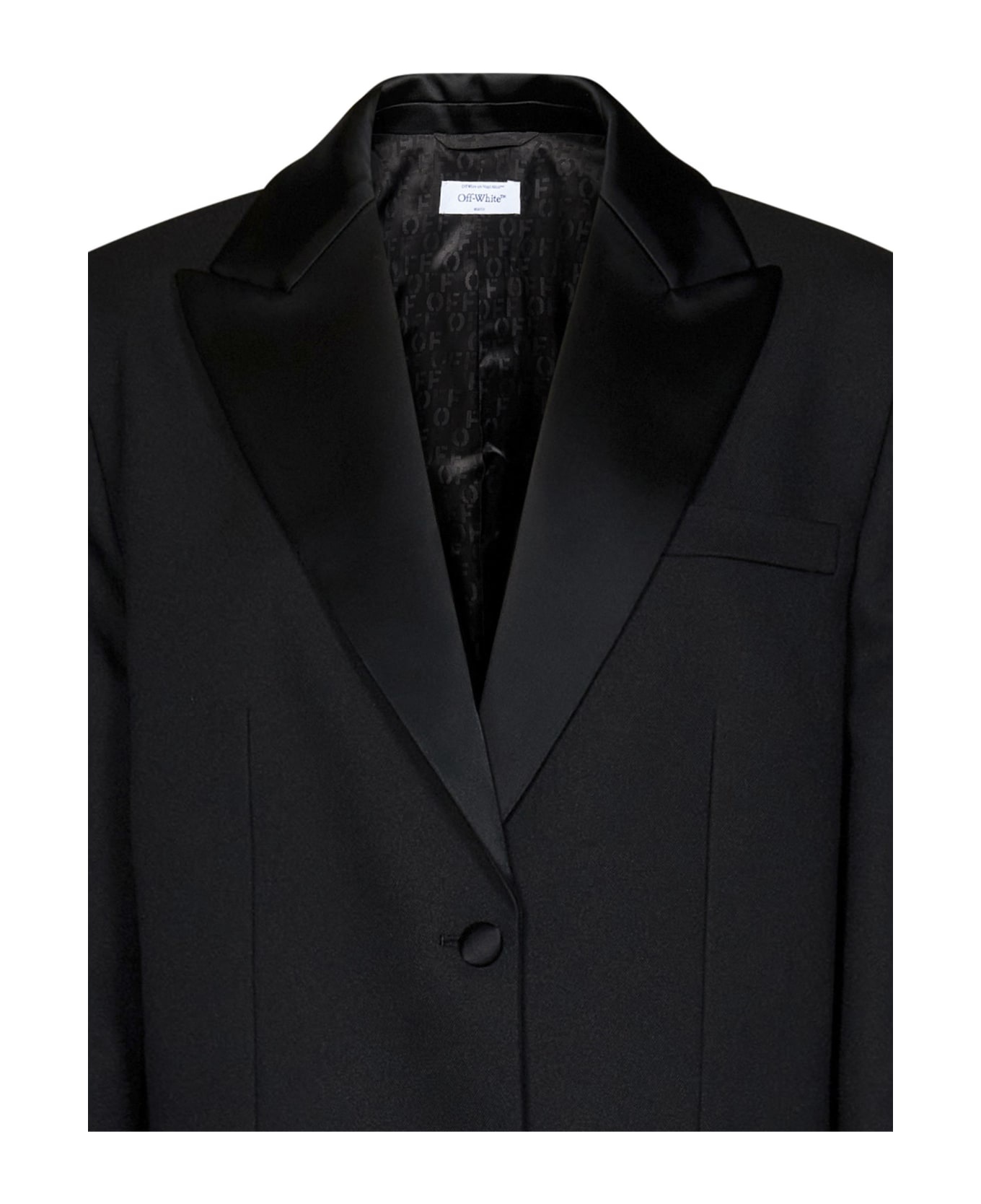 Tech Drill Tomboy Tuxedo Blazer - 3