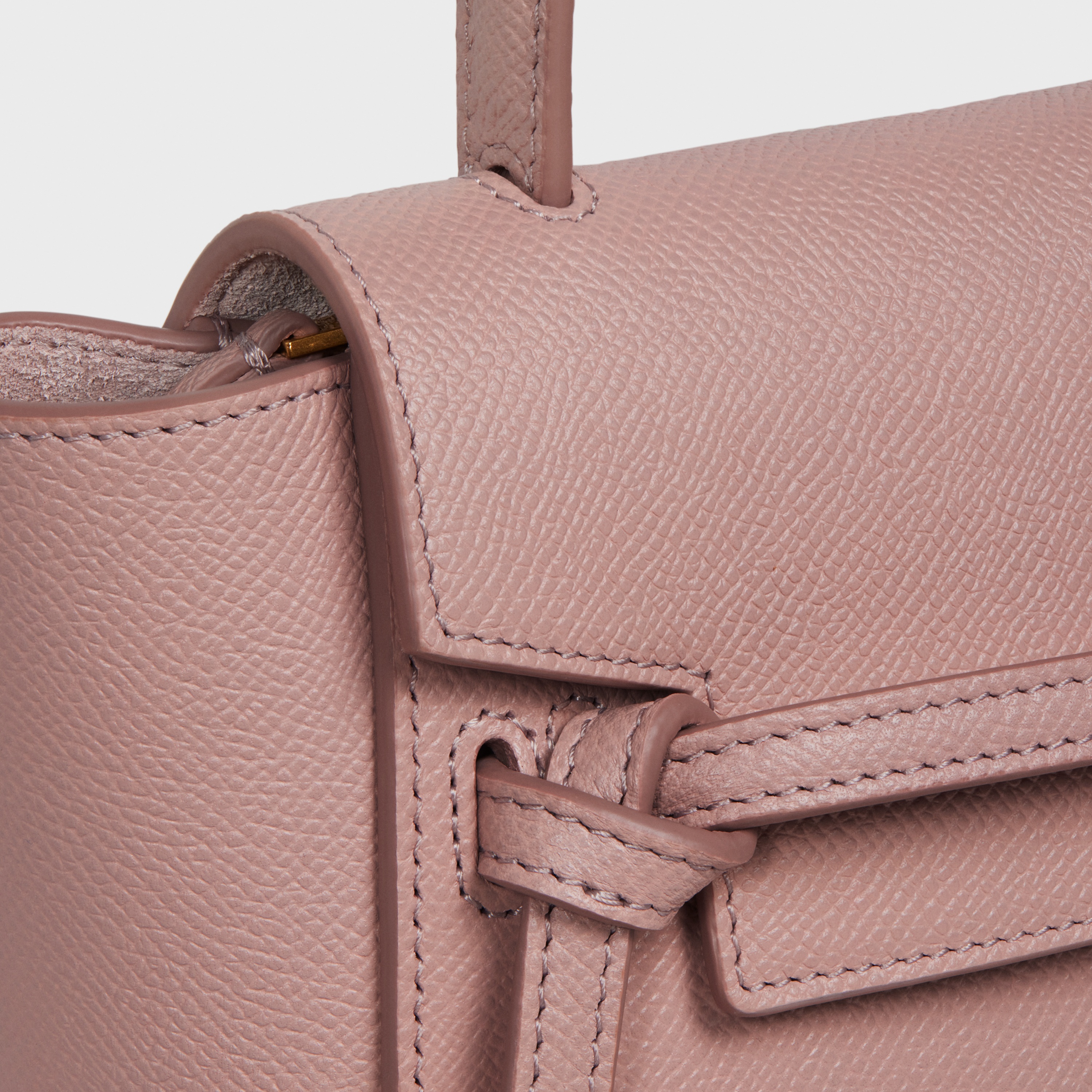 Pico Belt Bag in Grained calfskin - 5