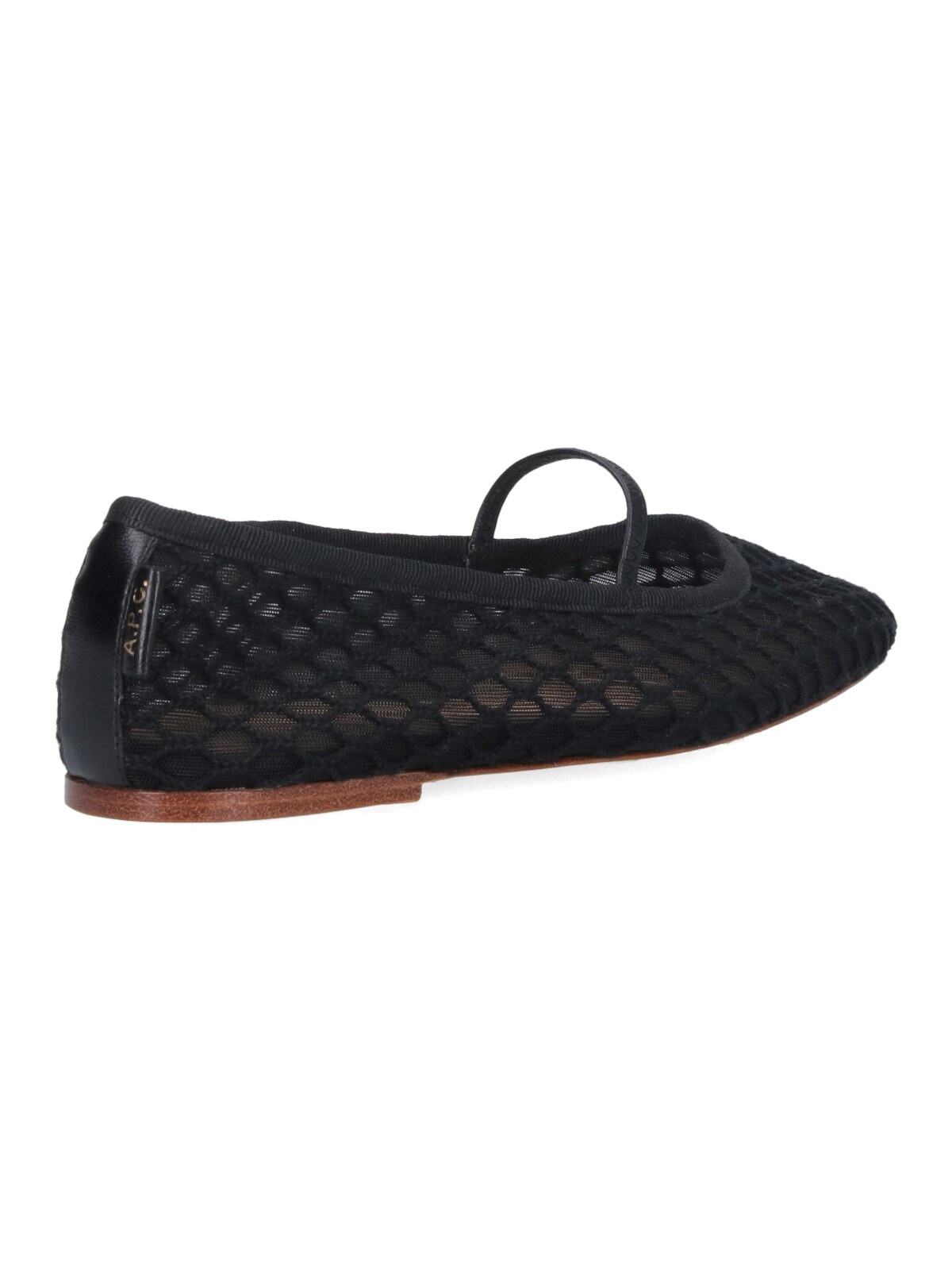 "SWAN" MESH BALLET FLATS - 4