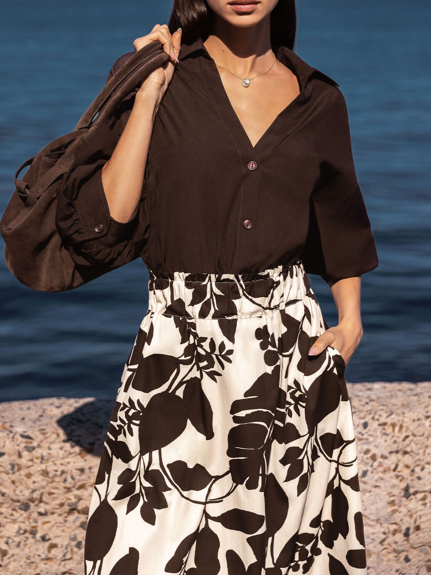 The Edda Printed Skirt - 6