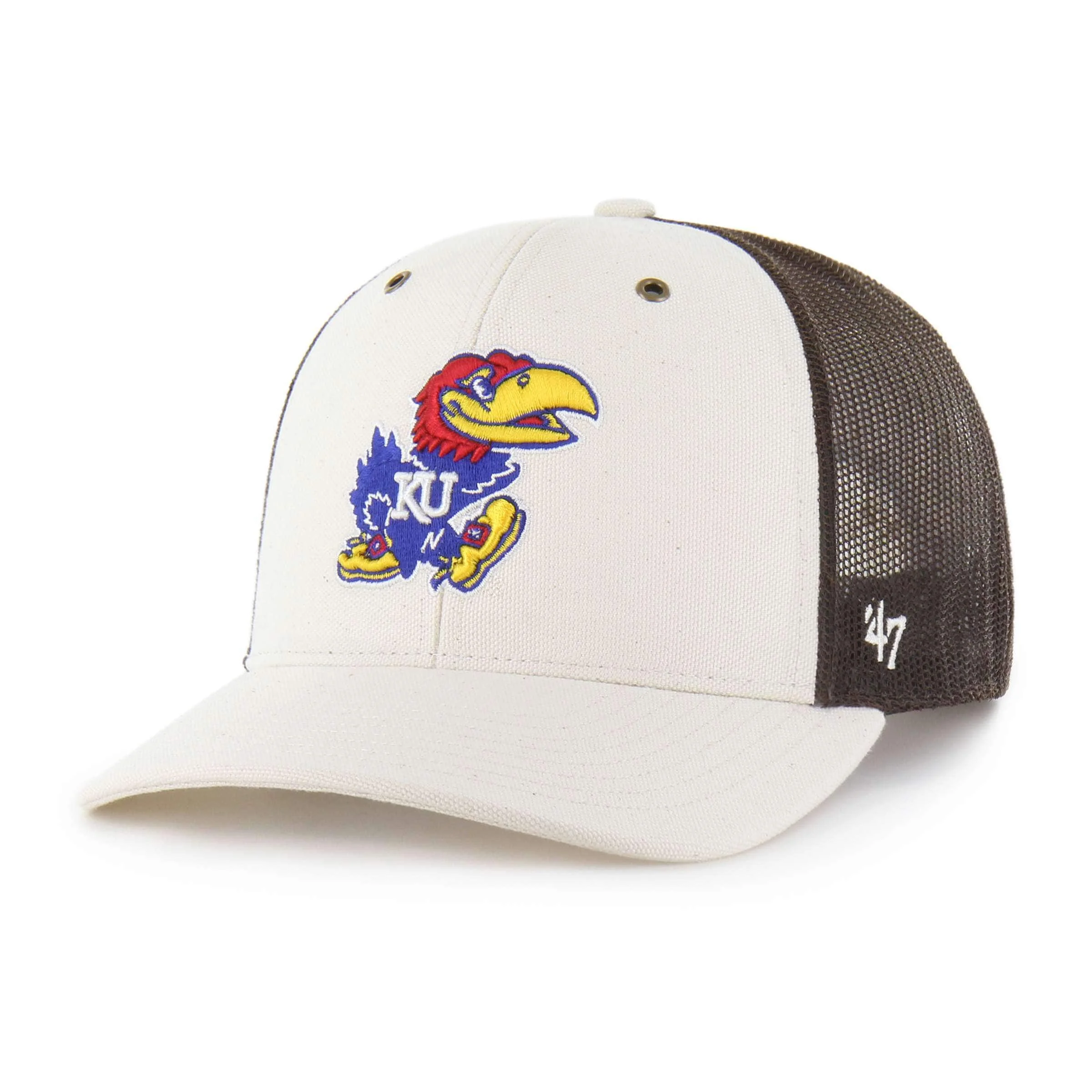 Kansas Jayhawks '47 Undyed Trucker - 1
