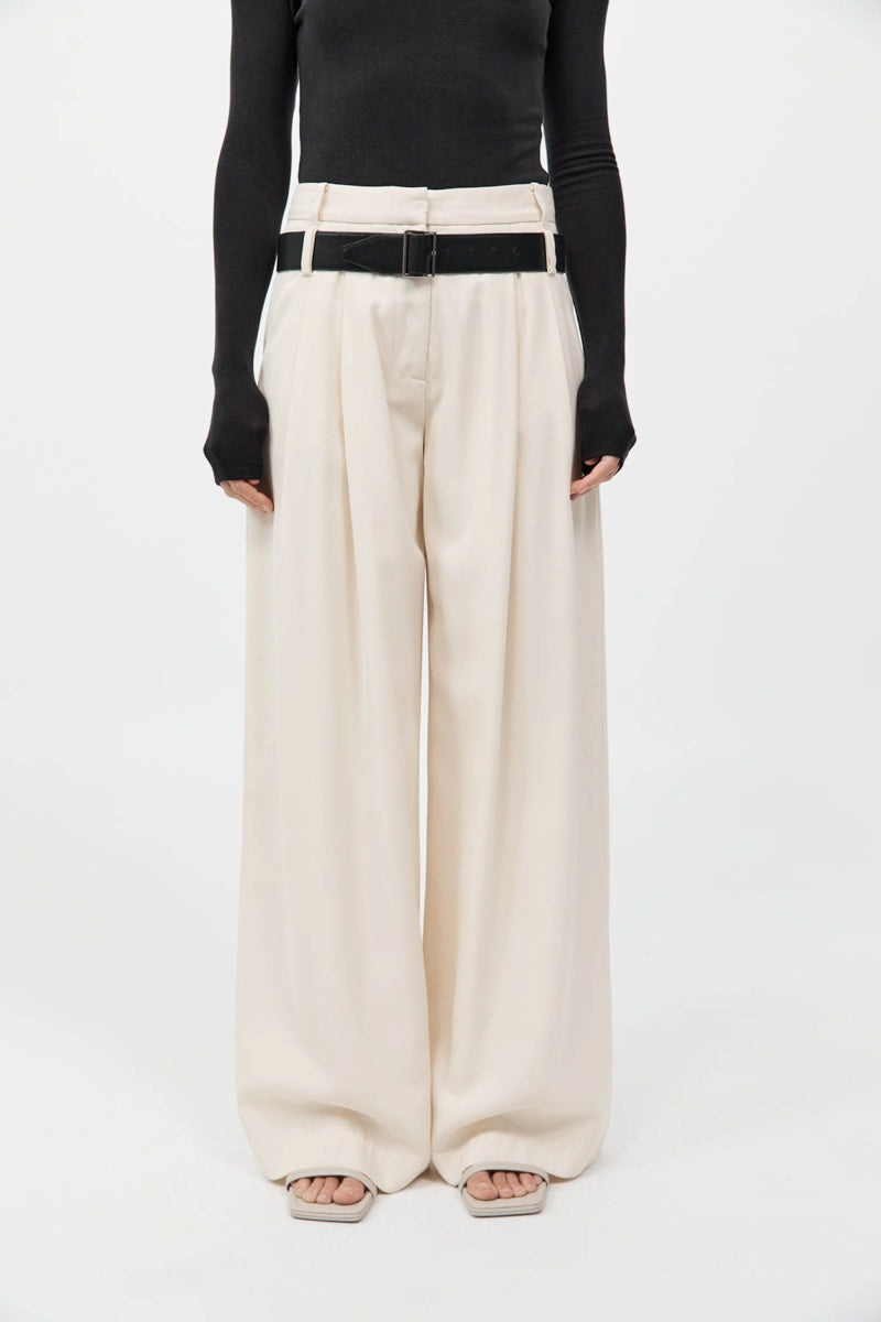 Double Loop Pants - Off White - 3