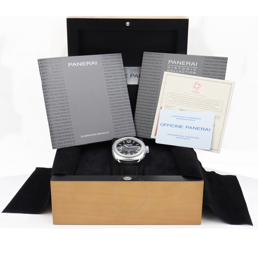Pre-owned Panerai Radiomir Black Dial Men's Watch PAM00380 - 5