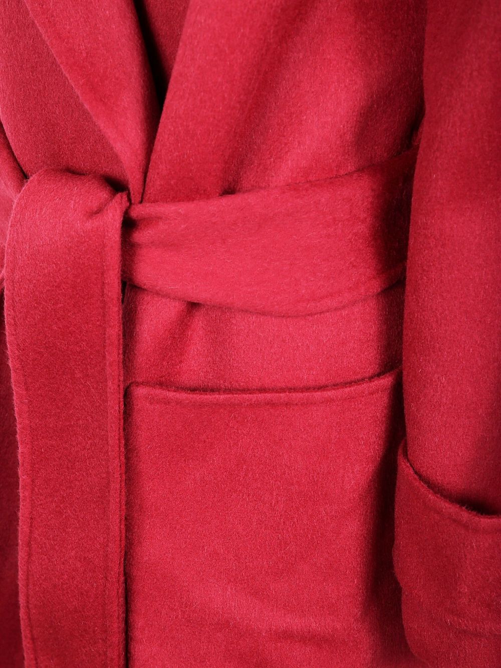belted wrap coat - 3