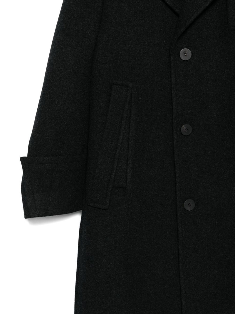 buttoned flap-pocket coat 3