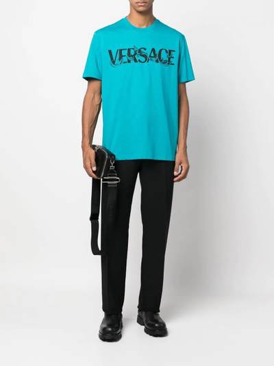 VERSACE logo-print T-shirt outlook