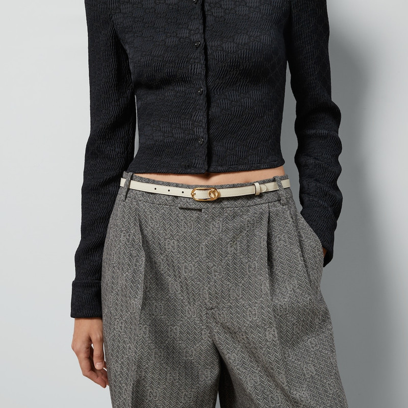 Thin belt with Round Interlocking G 3