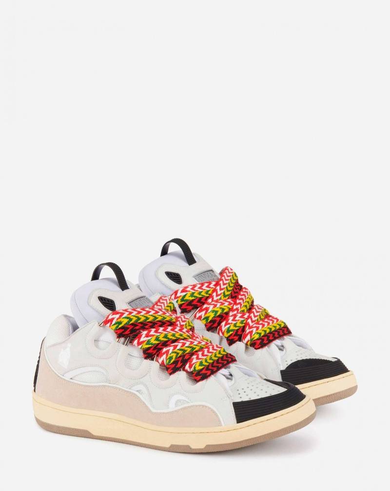 Lanvin LEATHER CURB SNEAKERS outlook