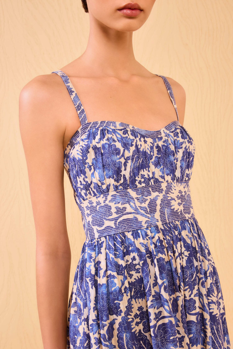 ULLA JOHNSON Nadine Cami Midi Dress outlook