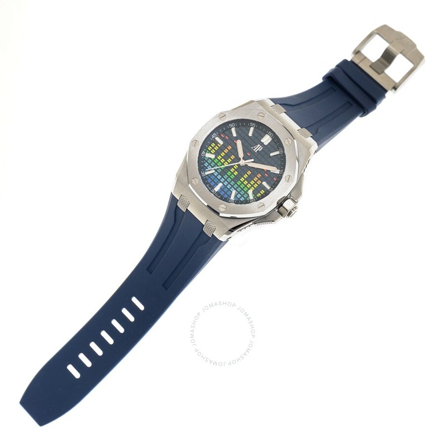 Audemars Piguet Royal Oak Offshore "SELFWINDING - MUSIC EDITION" Automatic Blue Dial Men's Watch 156 - 2