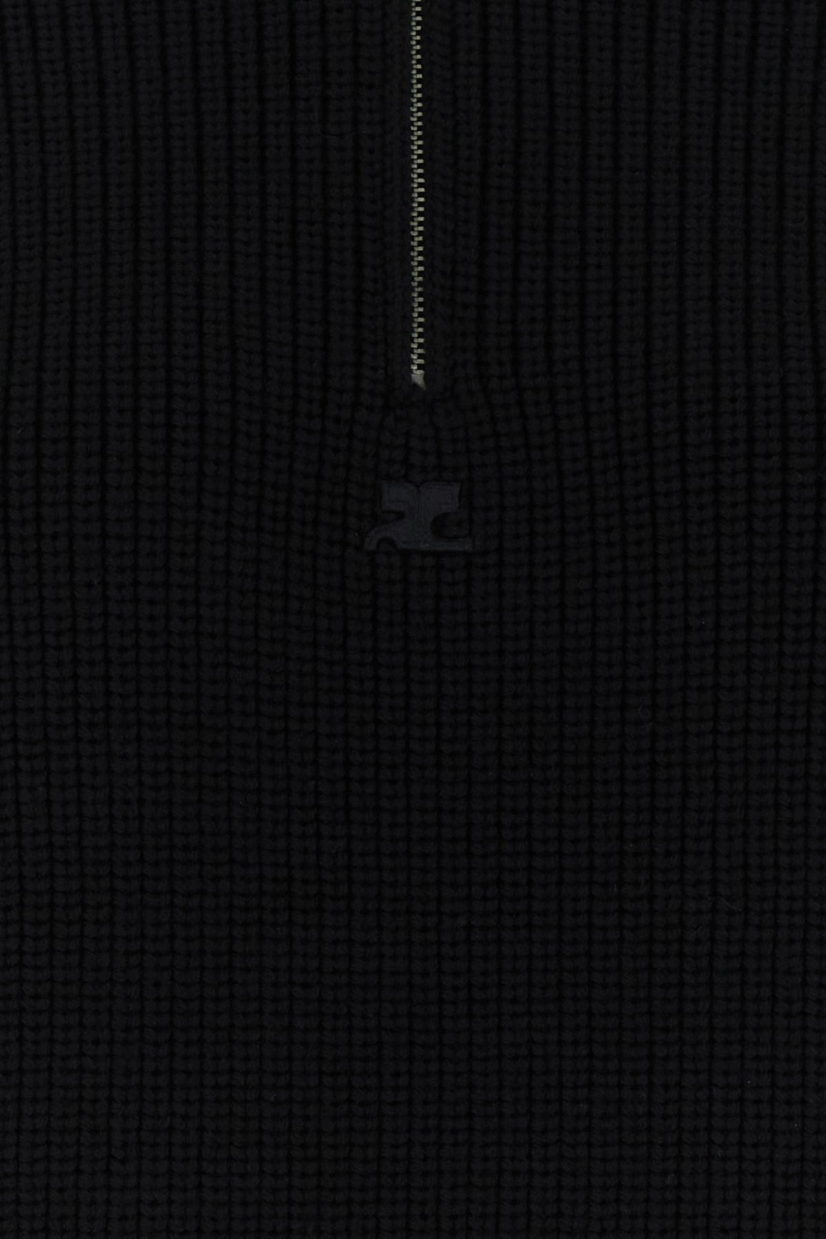 Black wool oversize sweater - 3