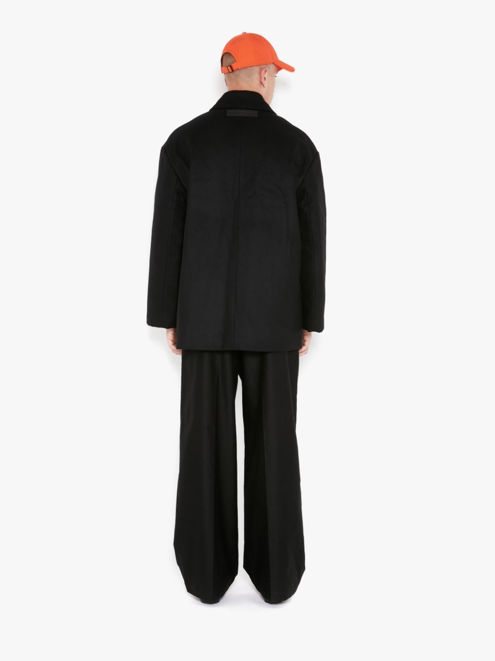 PADDED WOOL SHORT COAT - 4
