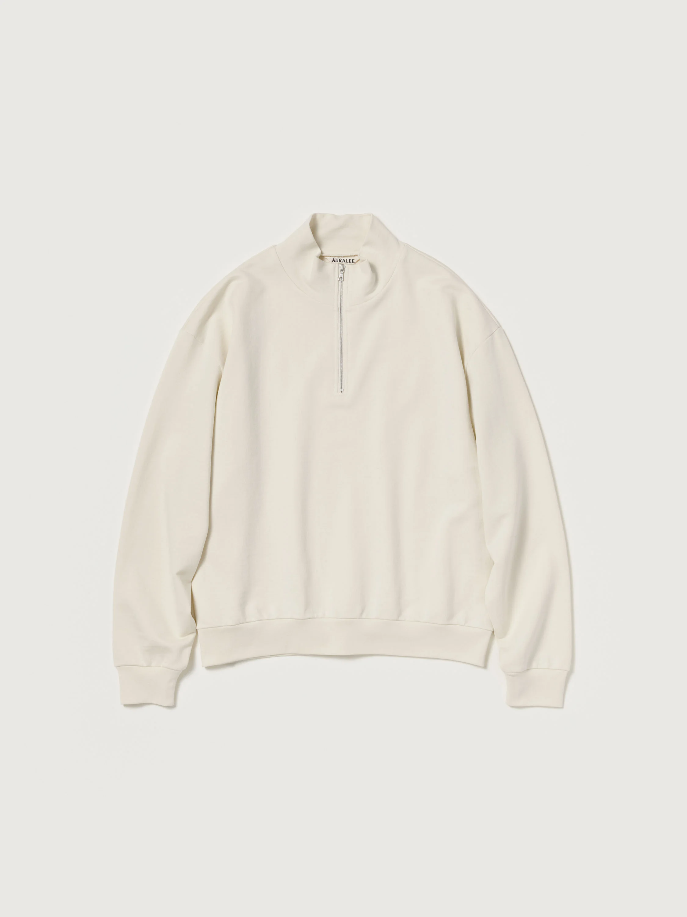 SUPER HIGH GAUGE SWEAT HALF ZIP P/O - 1