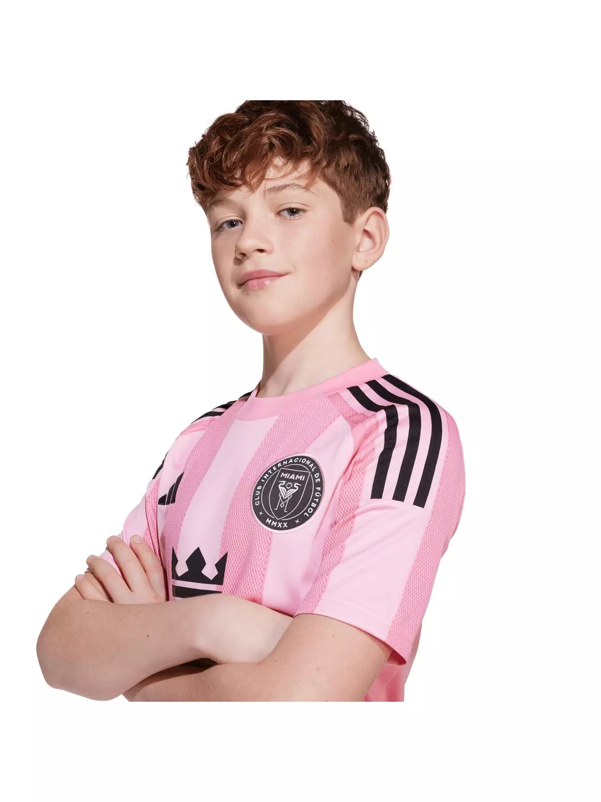 Youth Inter Miami Home Messi Jersey-Pink - 6