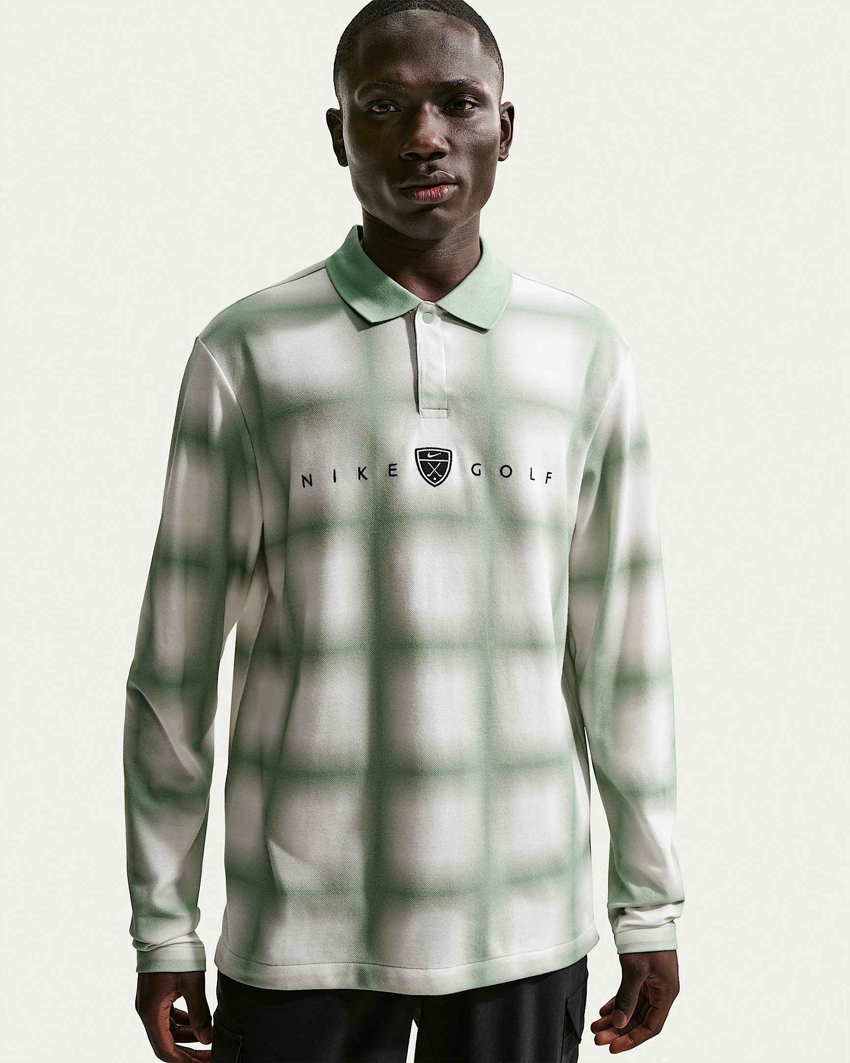 Nike Fairway Fresh Men's Dri-FIT Long-Sleeve Loose-Fit Golf Polo - 1