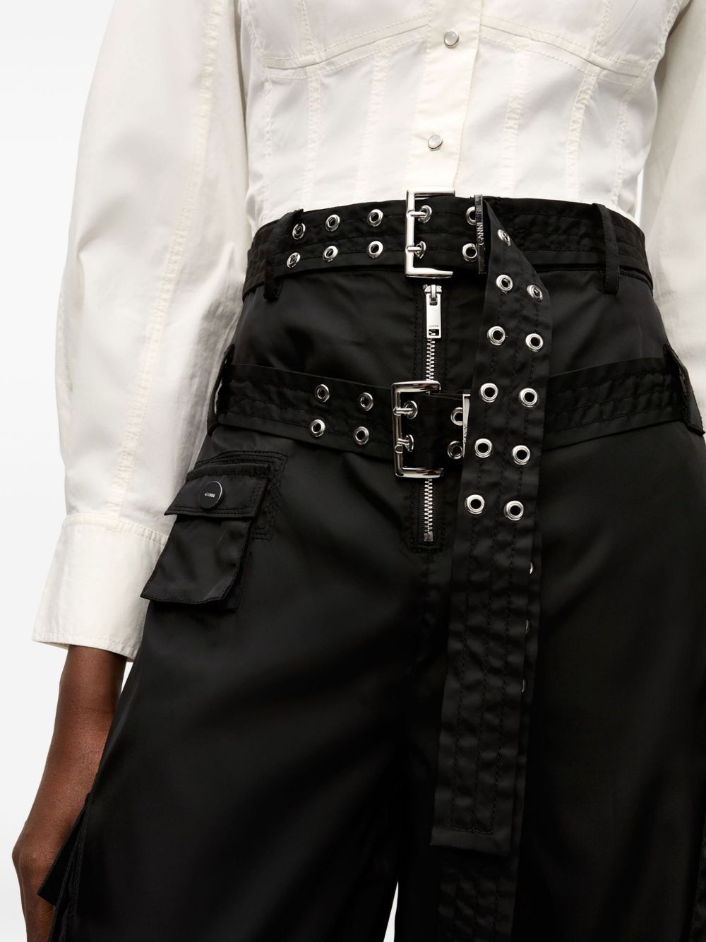 belted trousers - 5