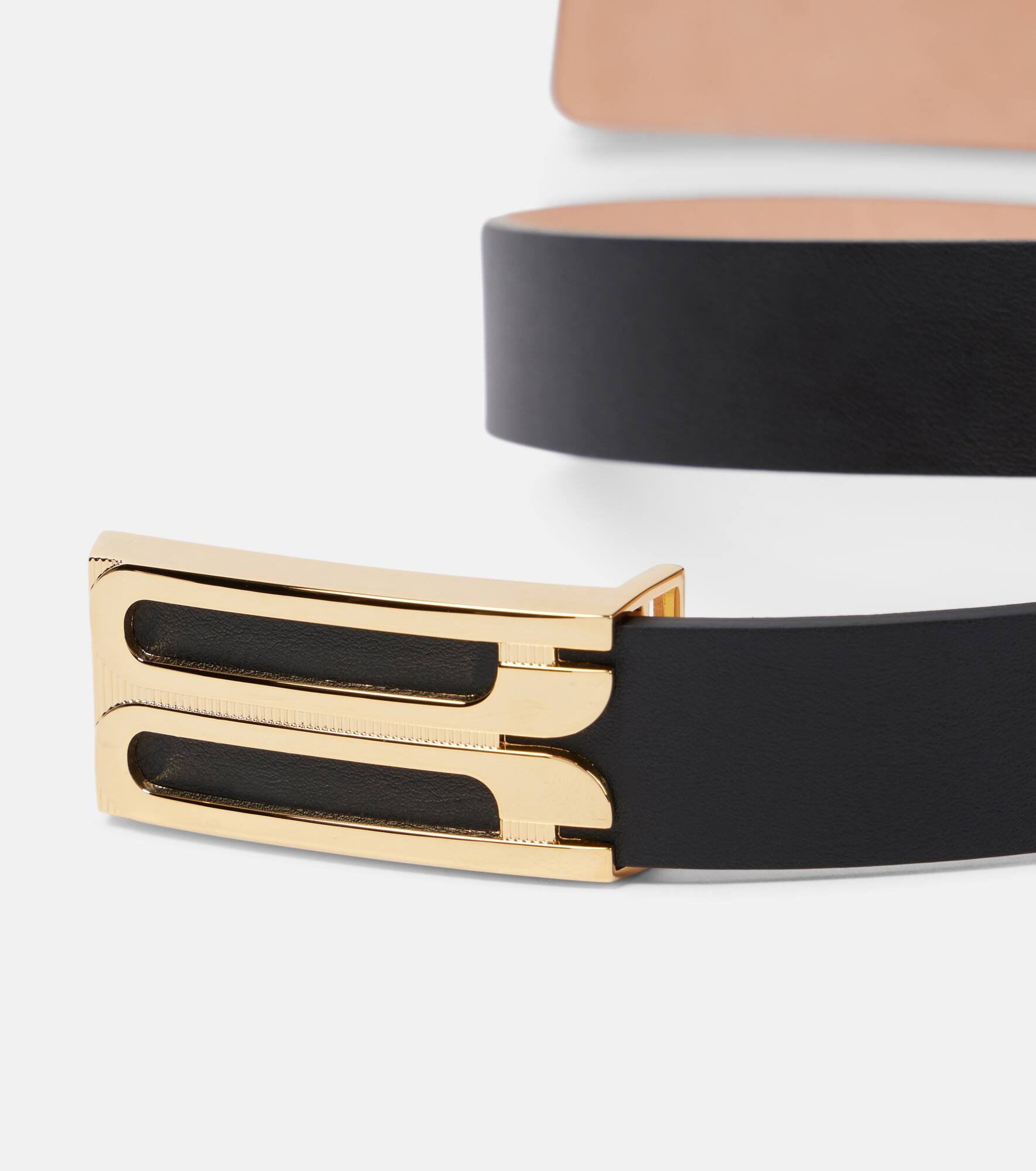 Frame leather belt - 3