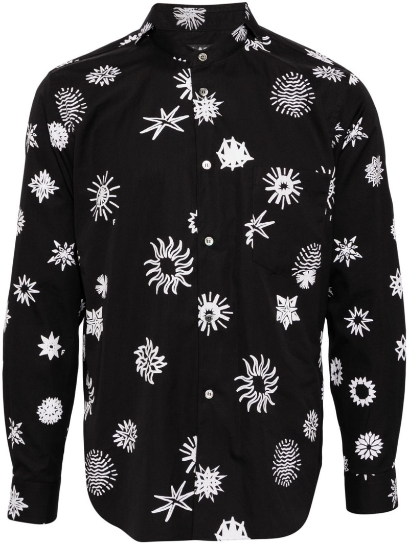 graphic-print shirt 1