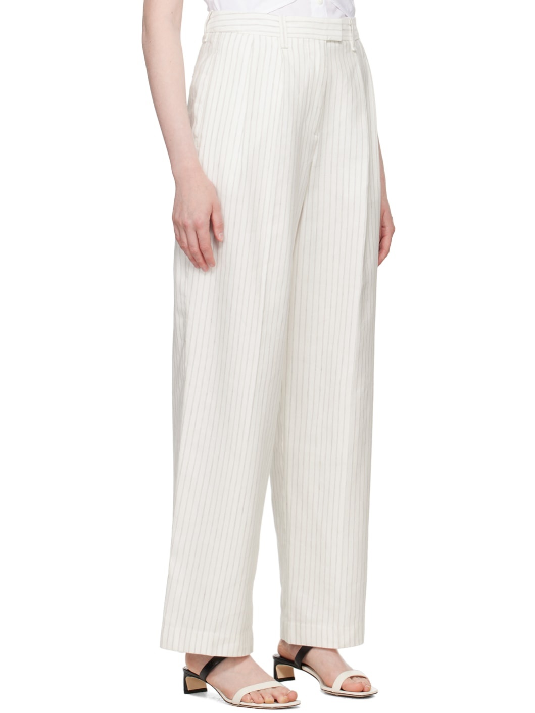 White Newman Trousers - 2
