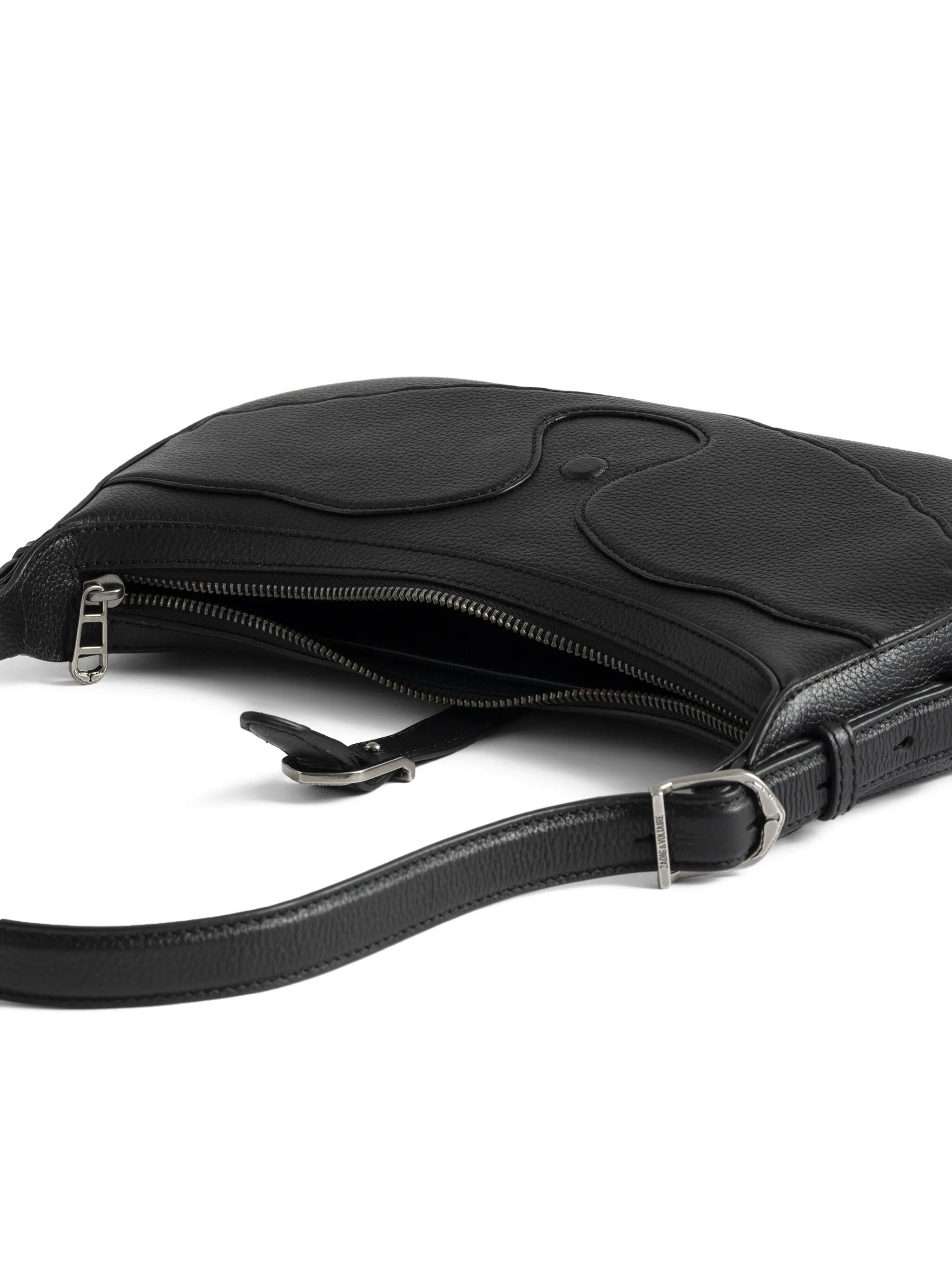 Zadig & Voltaire Moonrise Buckle-detail Curved Shoulder Bag - 5