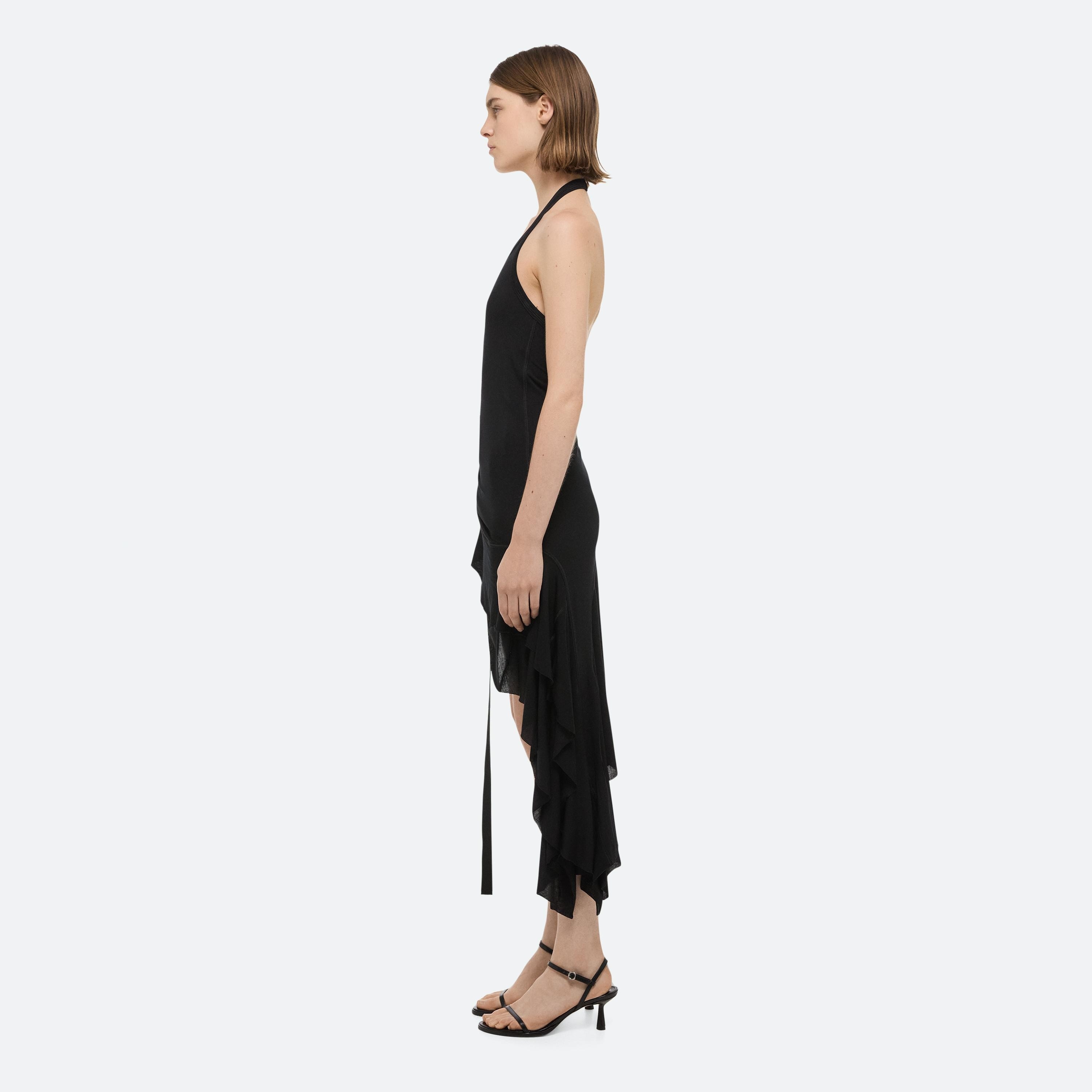 WIND HALTER DRESS - 4
