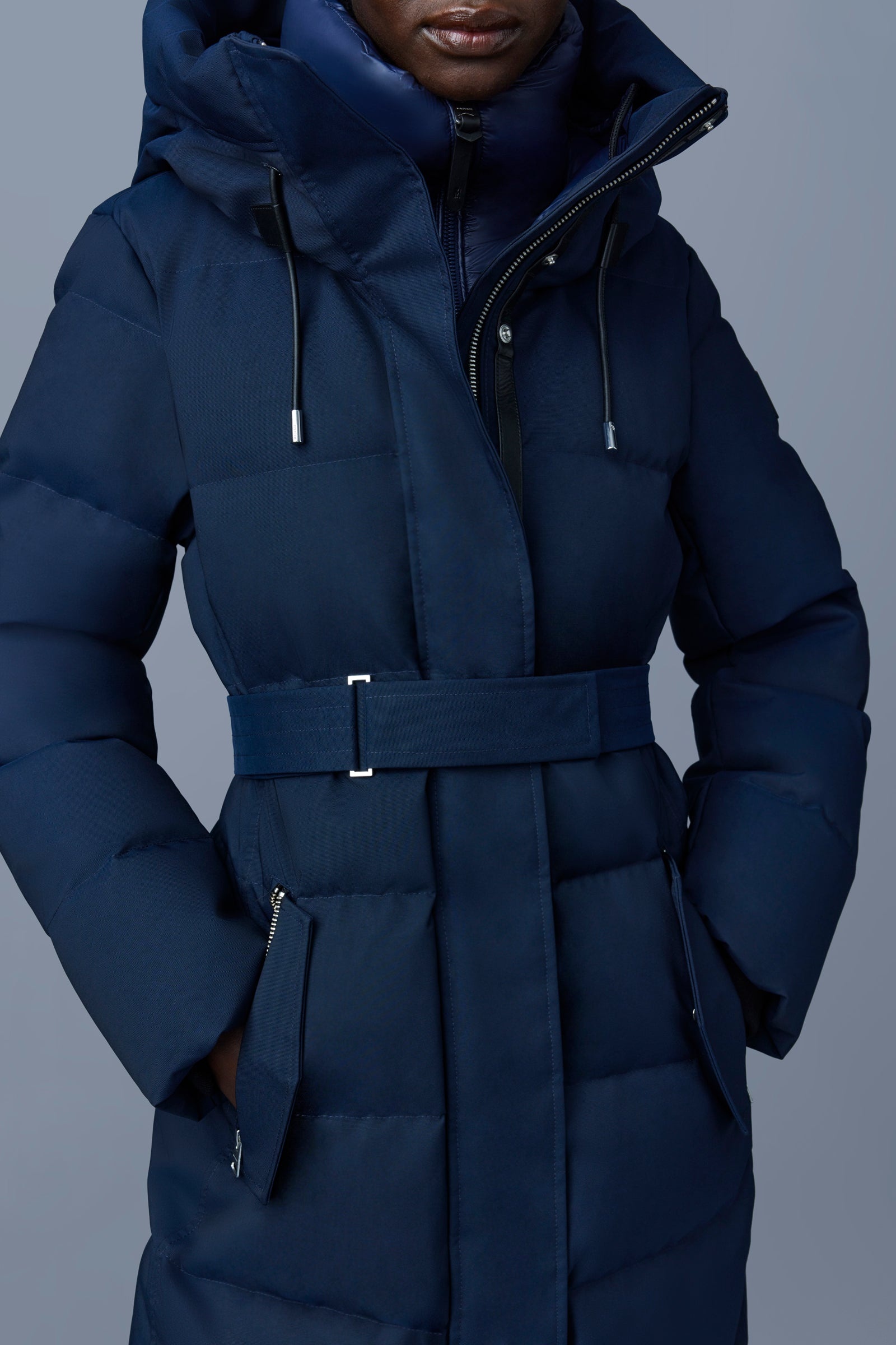 SHYLA 2-in-1 down coat with removable bib - 5