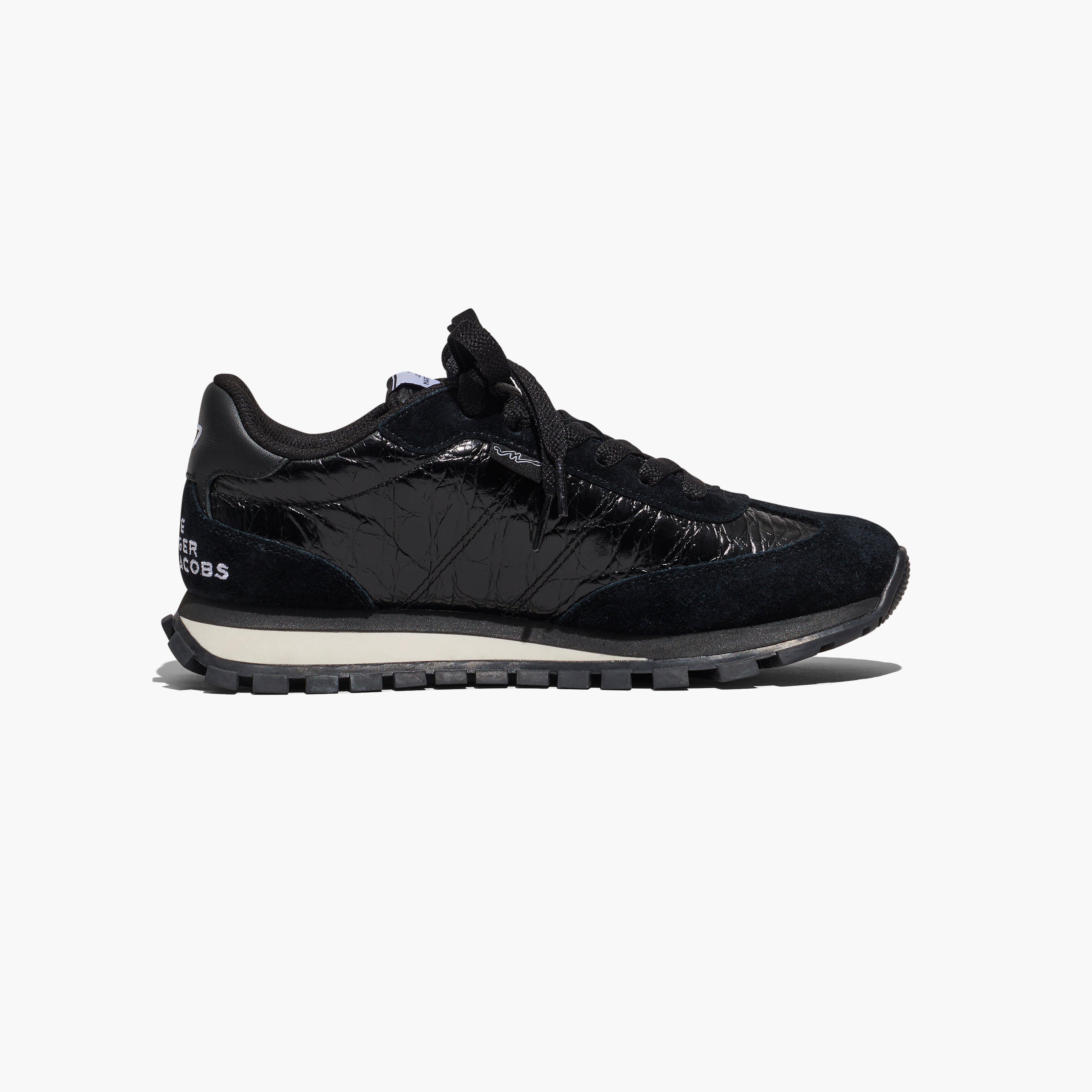 THE CROC-EMBOSSED JOGGER - 4