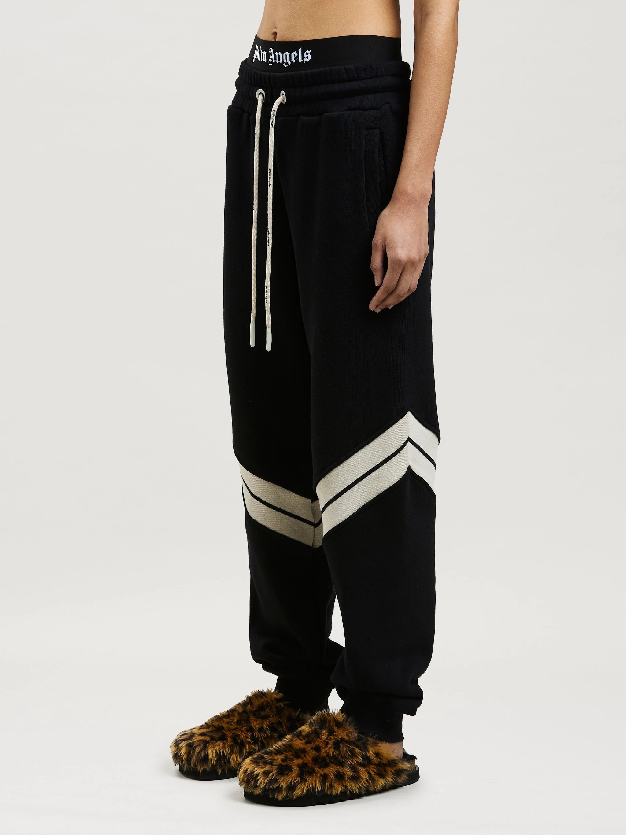 TRACK RIB SWEATPANTS - 4