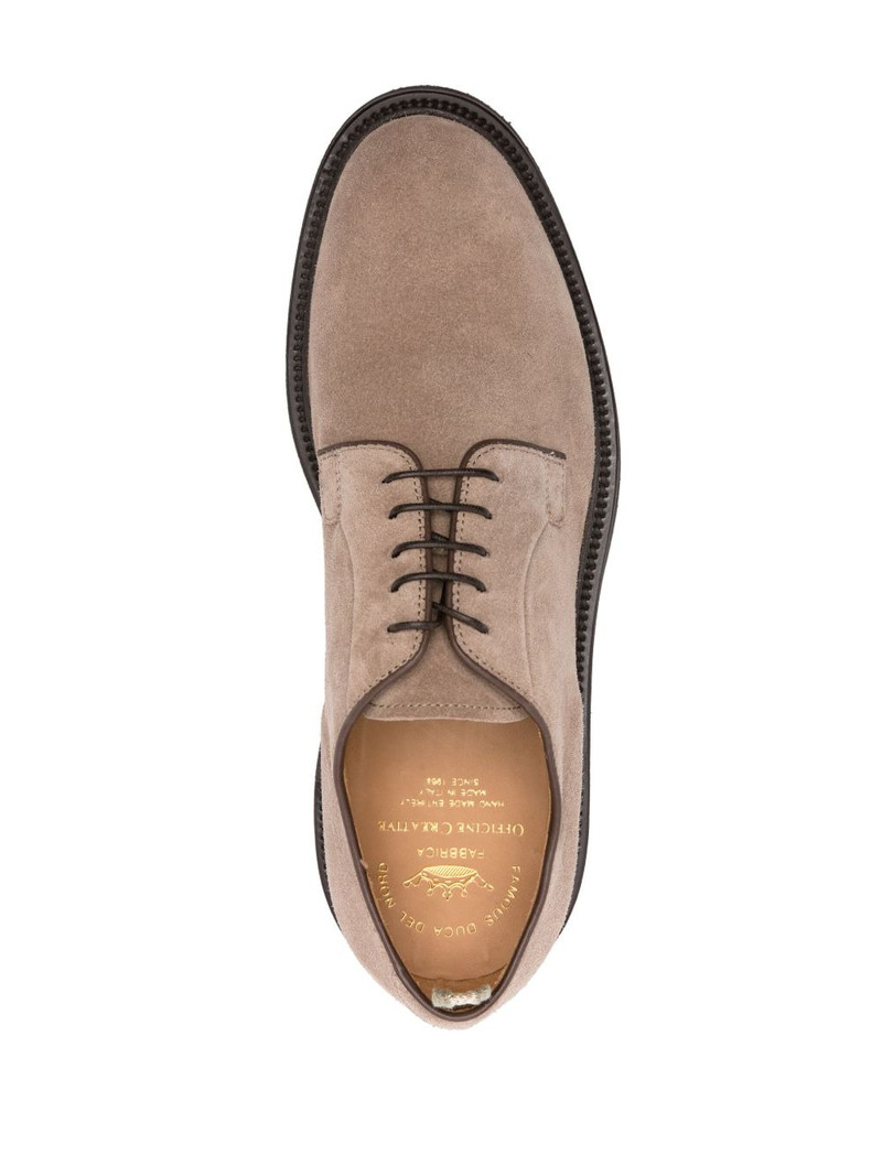 Hopkins suede derby shoes 4