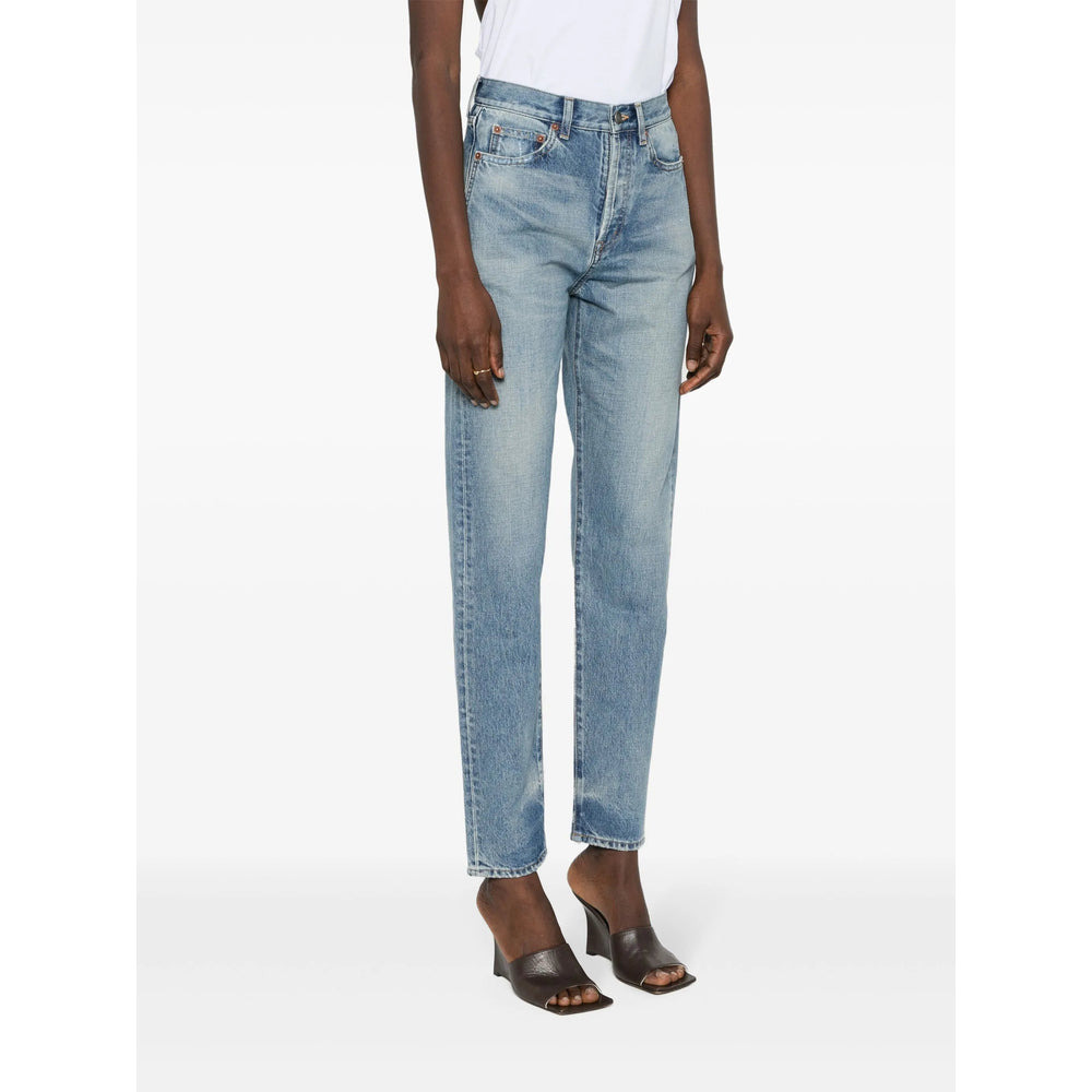 Saint Laurent Blue Denim - Skinny Jeans Women - 5