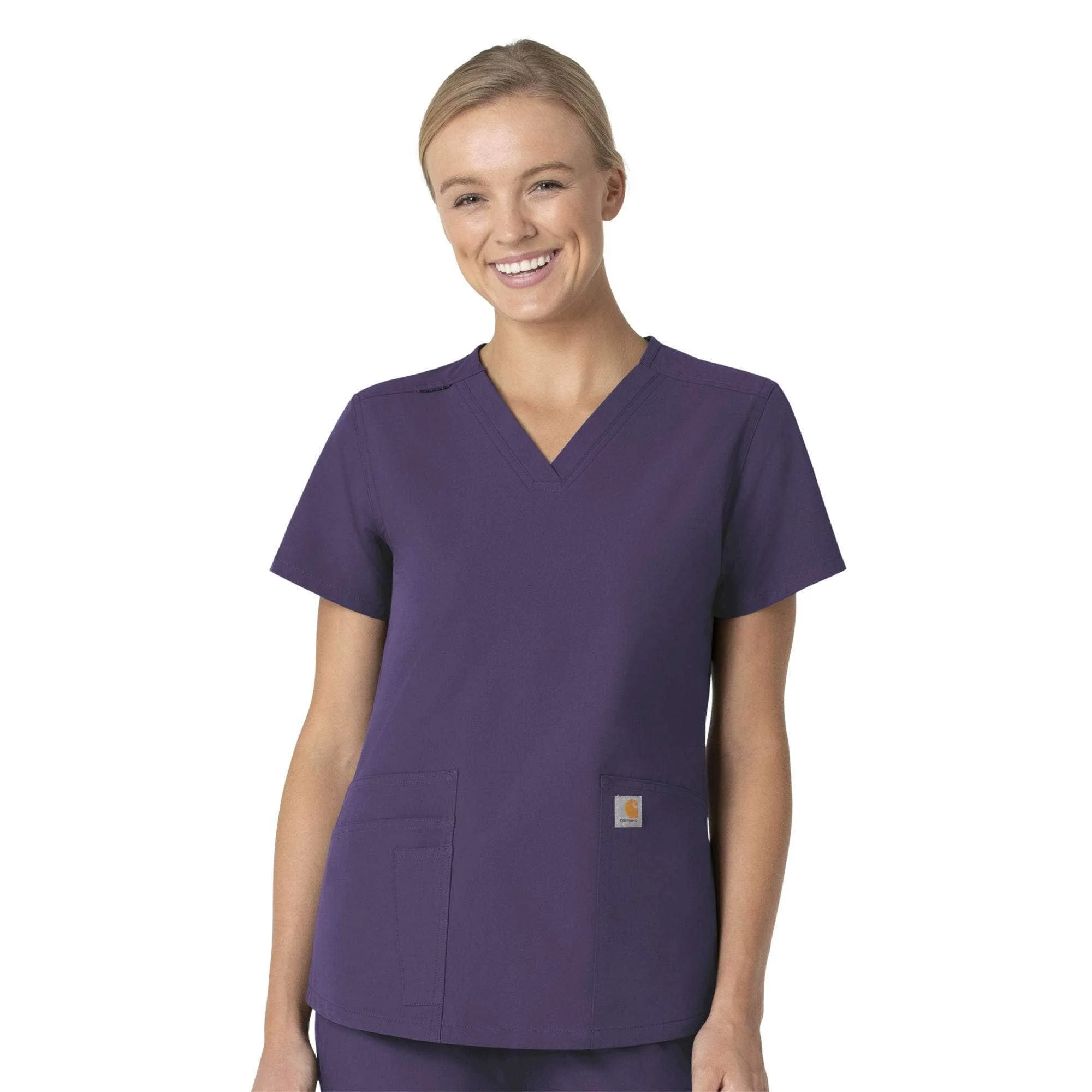 Women's Force Essentials V-Neck Scrub Top - 1