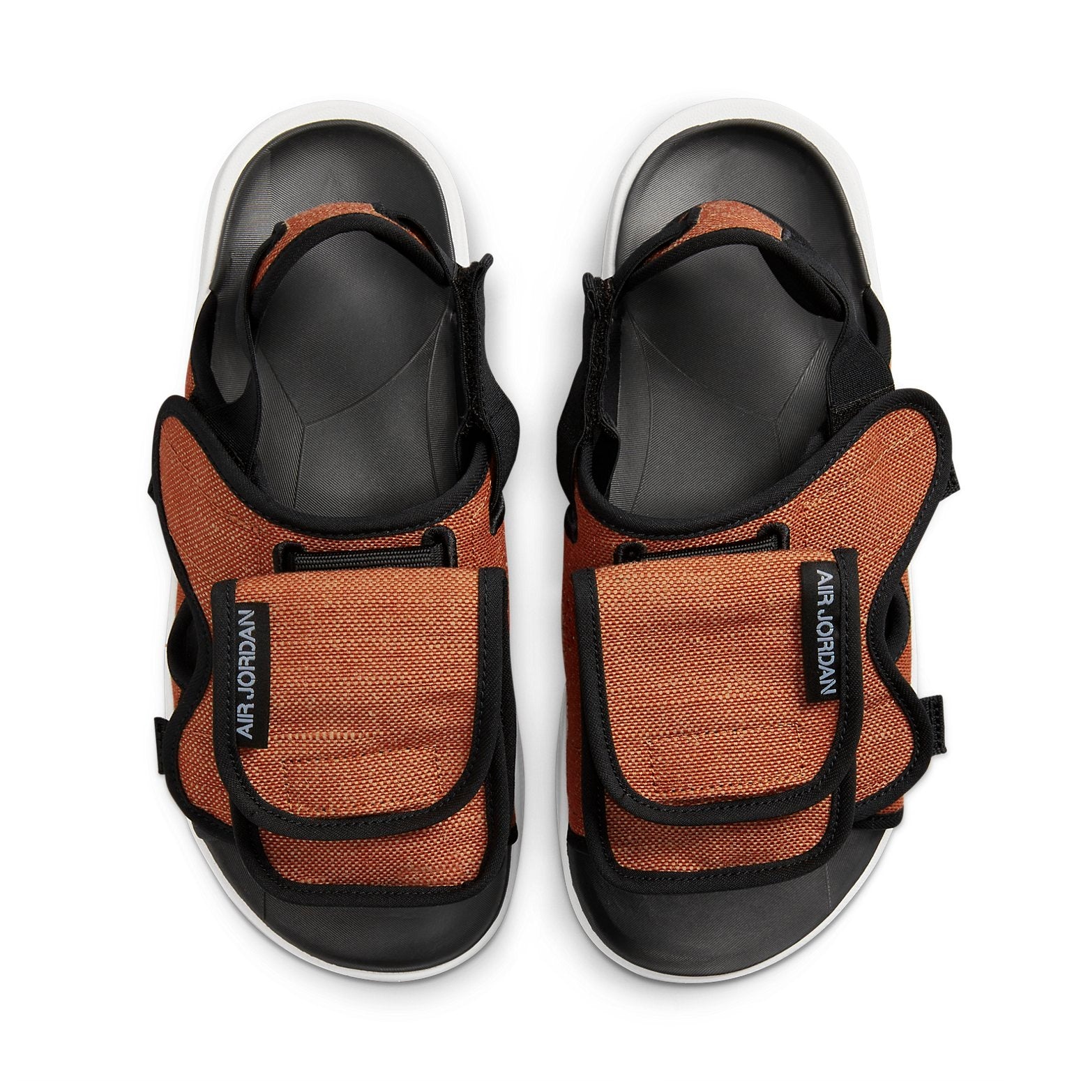 Air Jordan LS Slide Sports Orange Sandals 'Rust Orange Peak White University Red' CZ0791-801 - 4