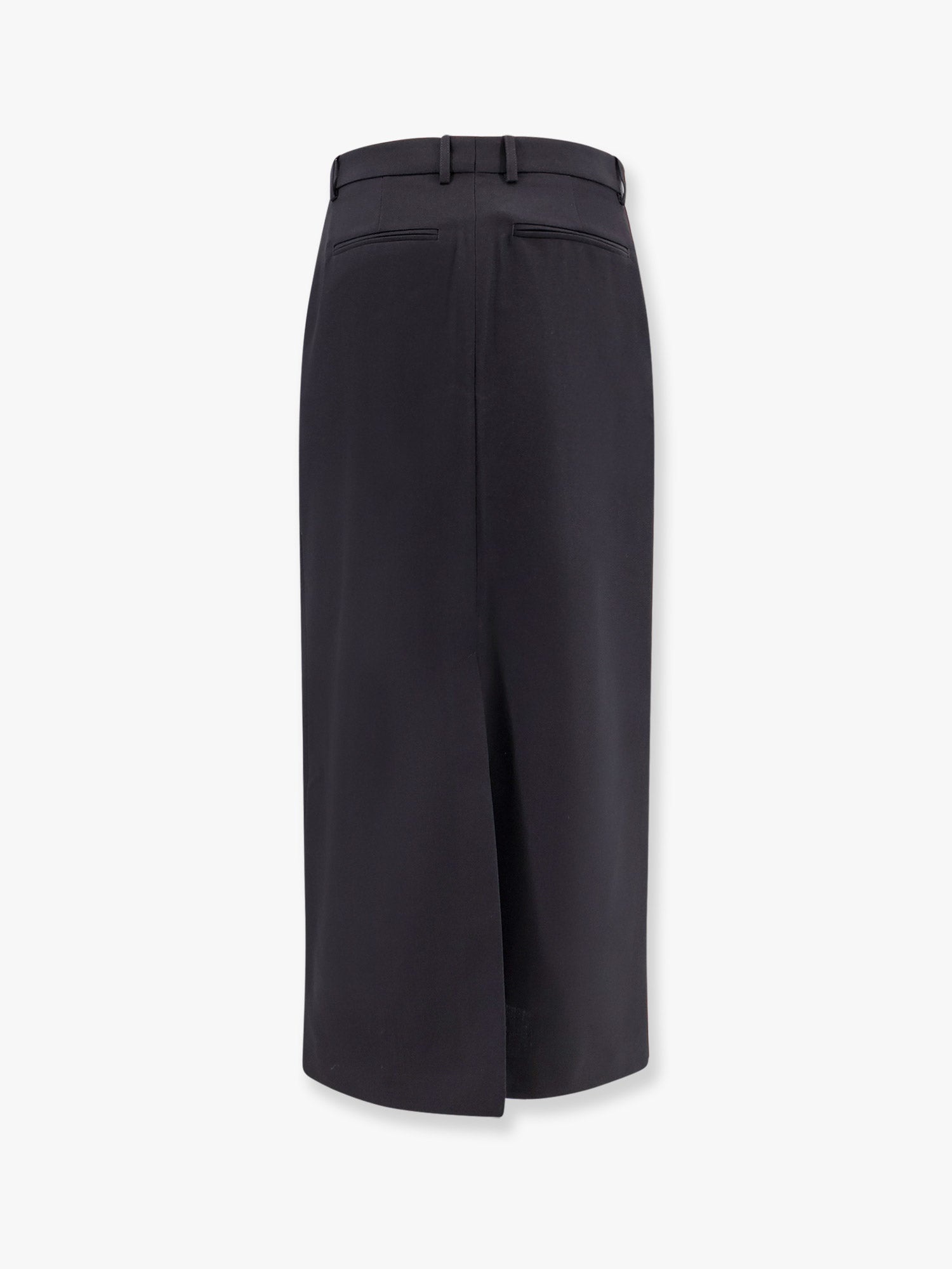 Low waist wool blend skirt - 5