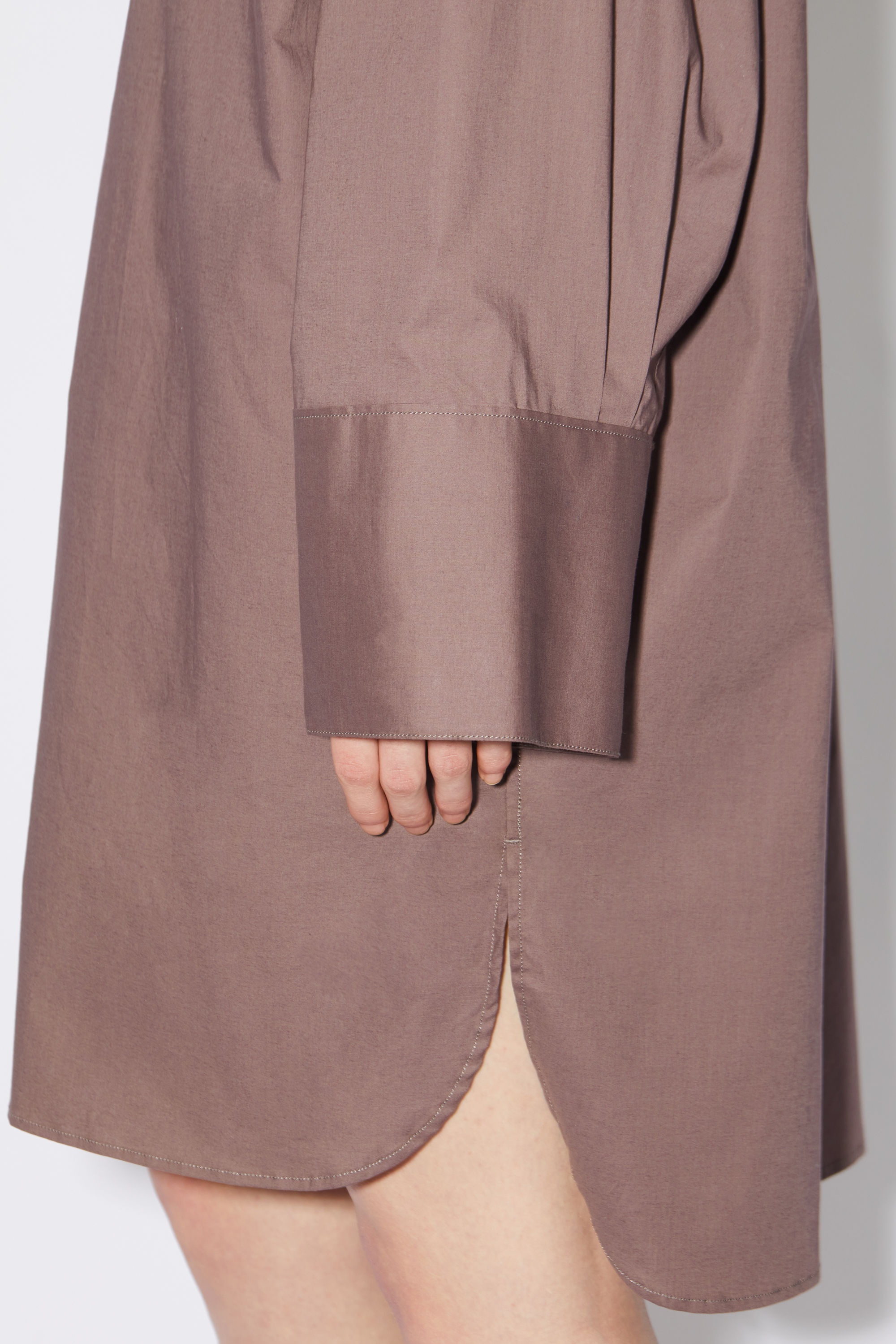 Shirt dress - Dove purple - 5