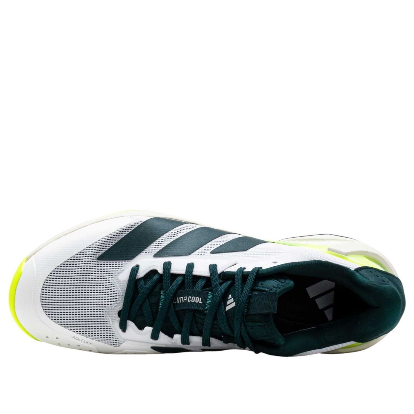 adidas Adizero Ubersonic 5 Tennis 'White Aurora Ivy Lucid Lemon' JR2714 - 3