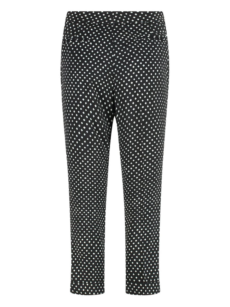 Etro polka-dot cropped trousers outlook