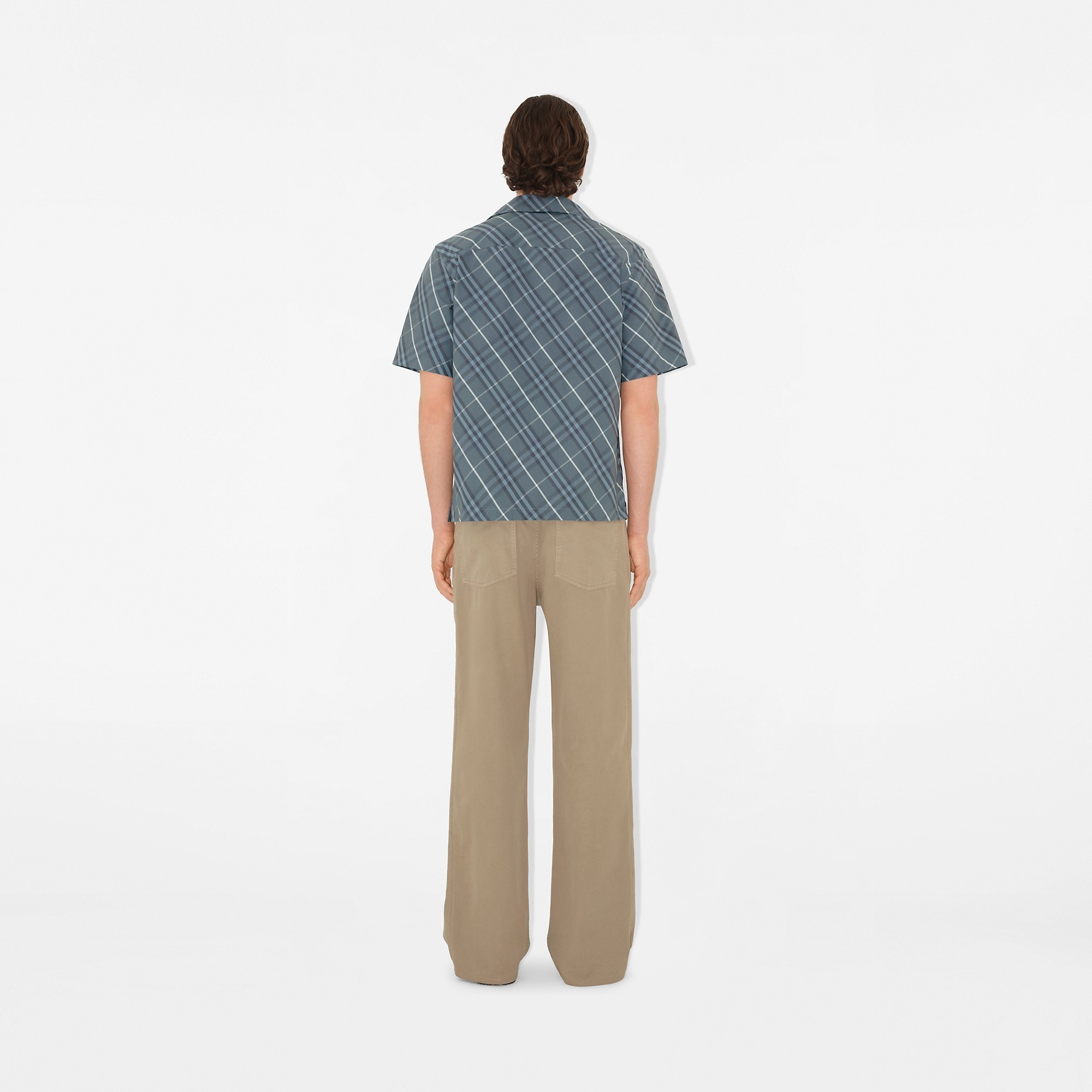 Relaxed Fit Check Cotton Shirt - 4