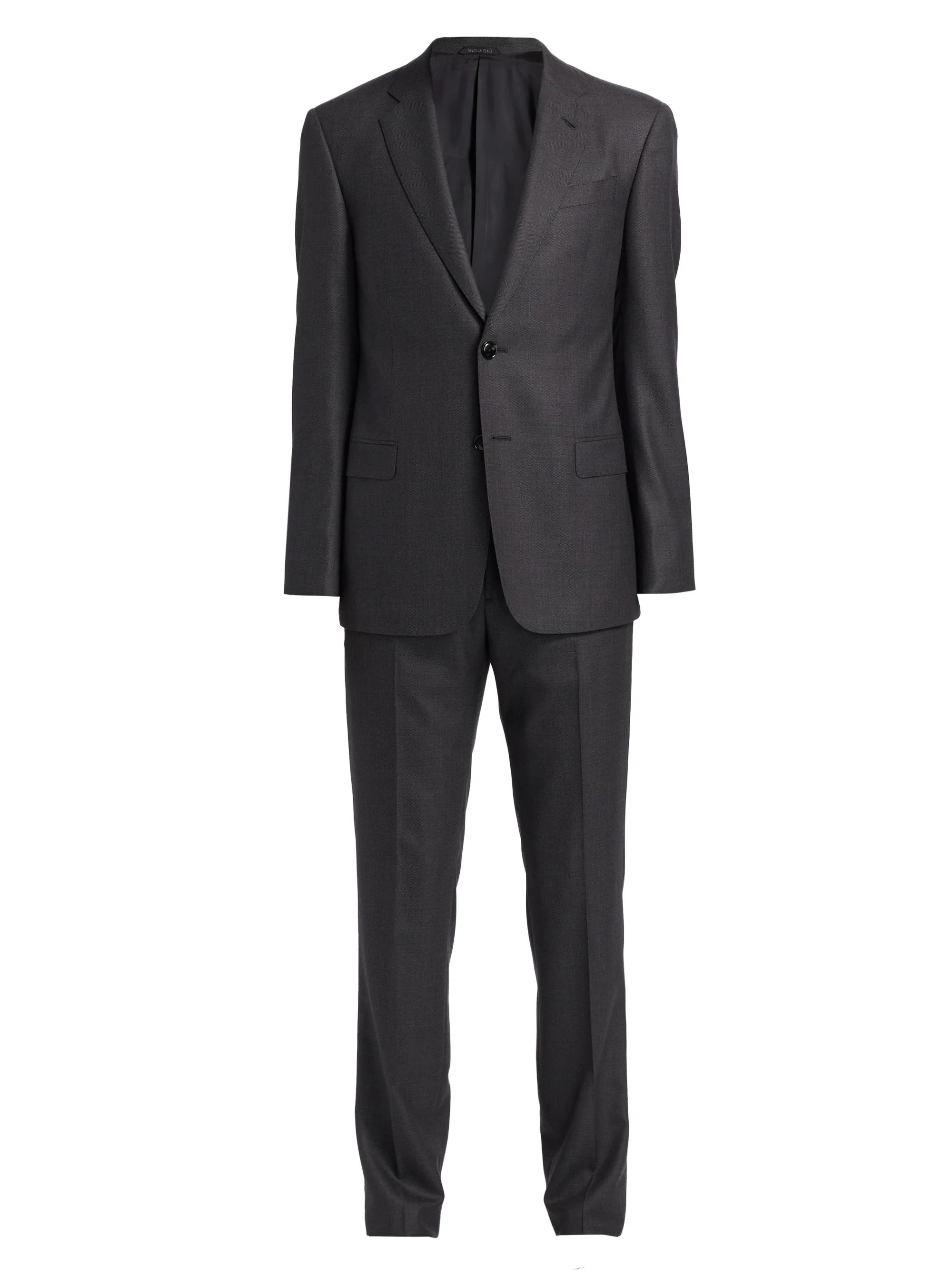 Men's Wool Trousers - Stone - 1