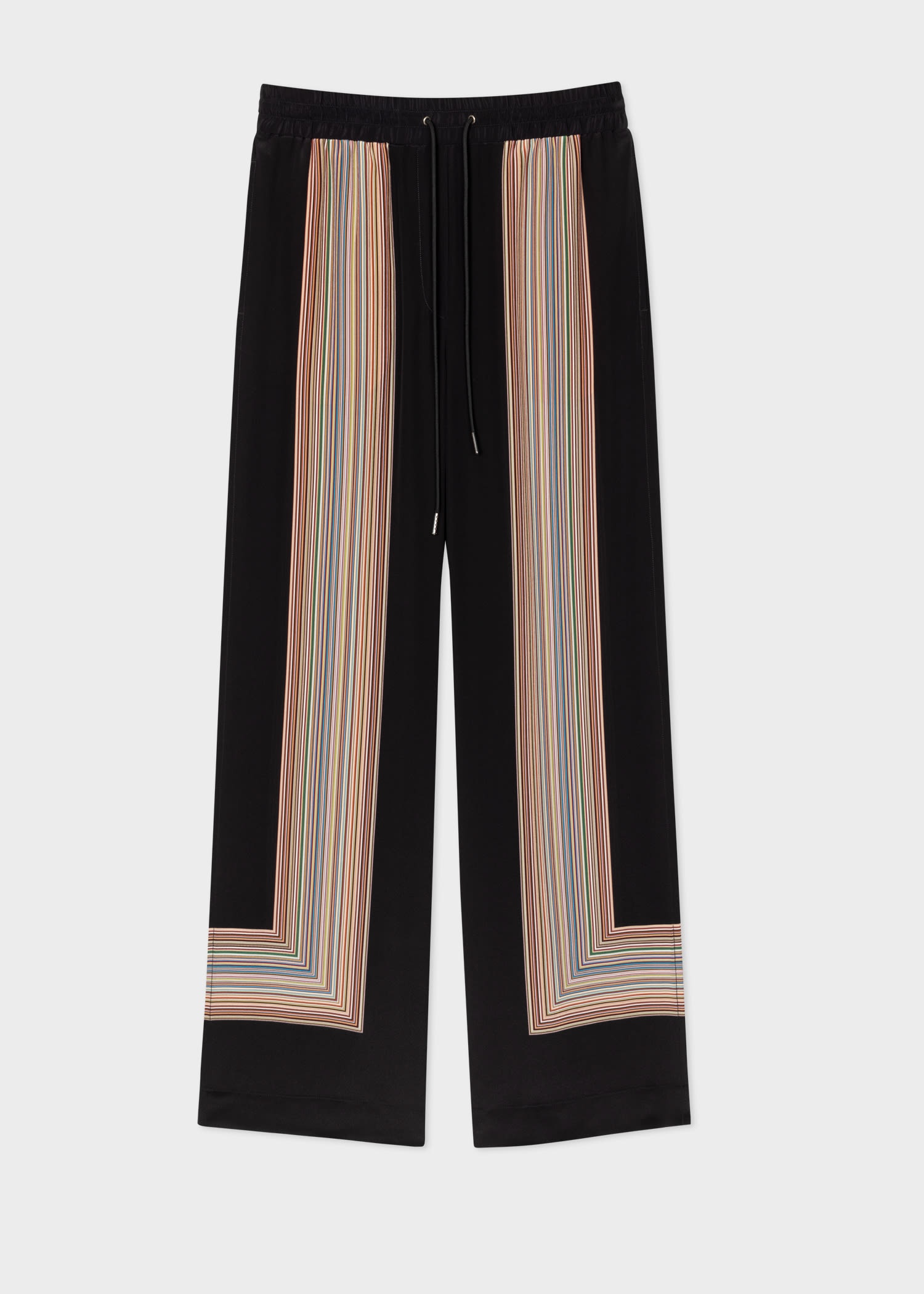 'Signature Stripe' Wide Leg Pants - 1