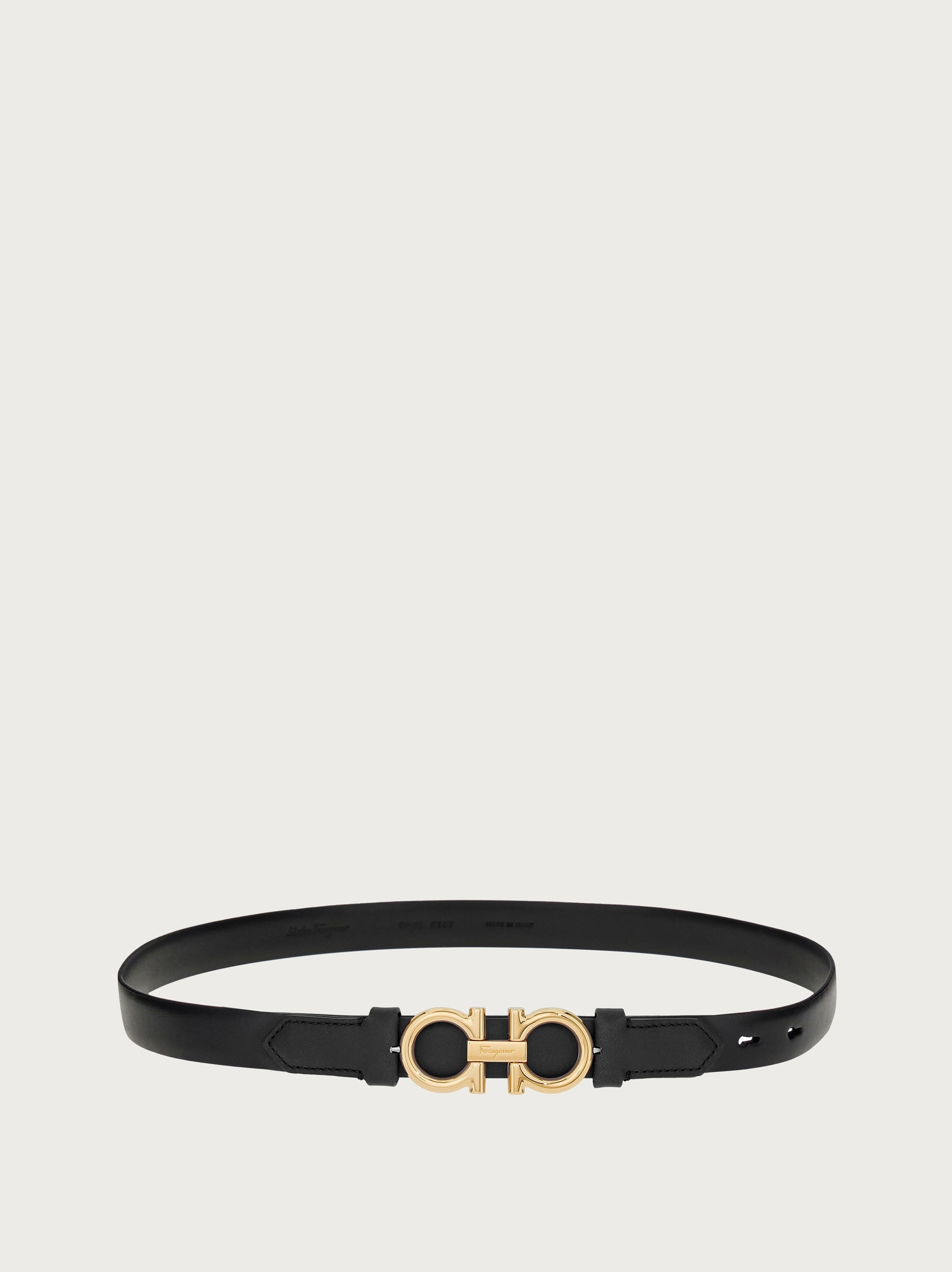 Sized Gancini belt - 3