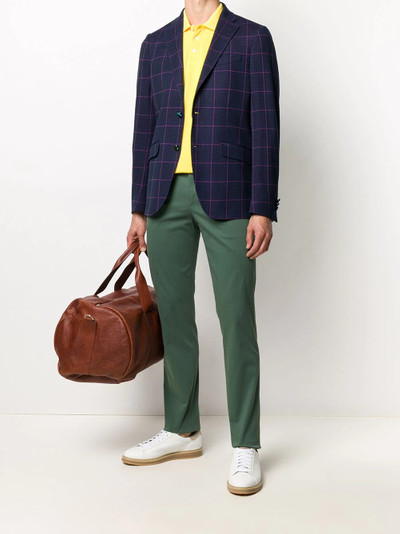 Etro checked casual blazer  outlook