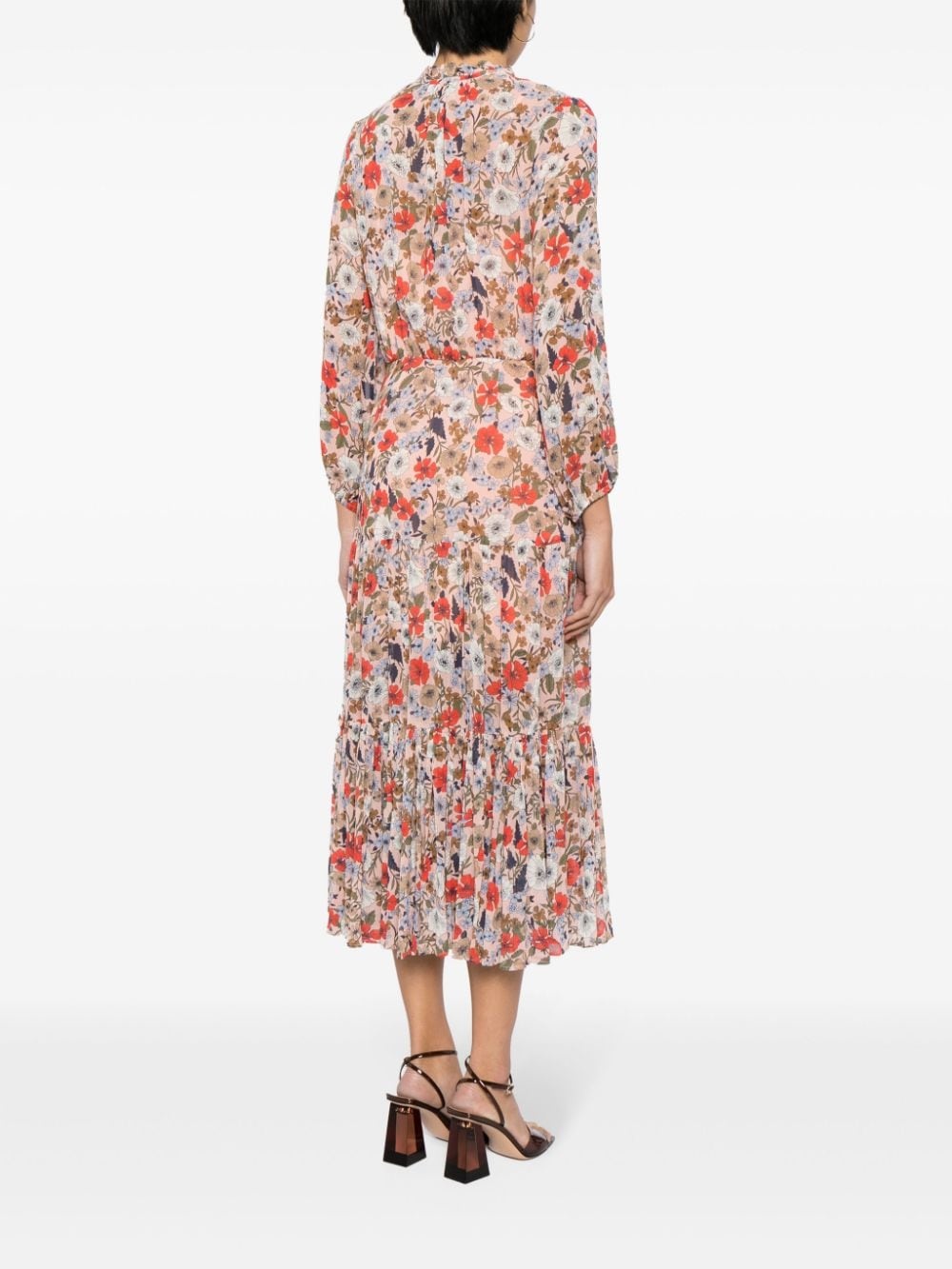 Zovich floral-print dress - 4