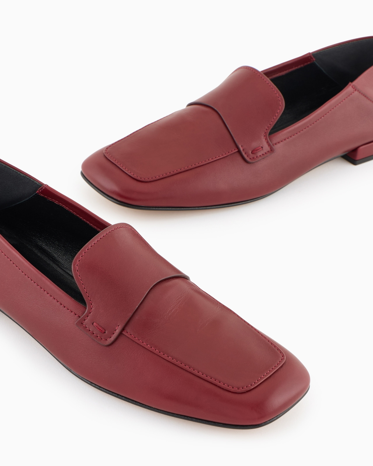 GIORGIO ARMANI X 10 CORSO COMO CALFSKIN LOAFERS - 5