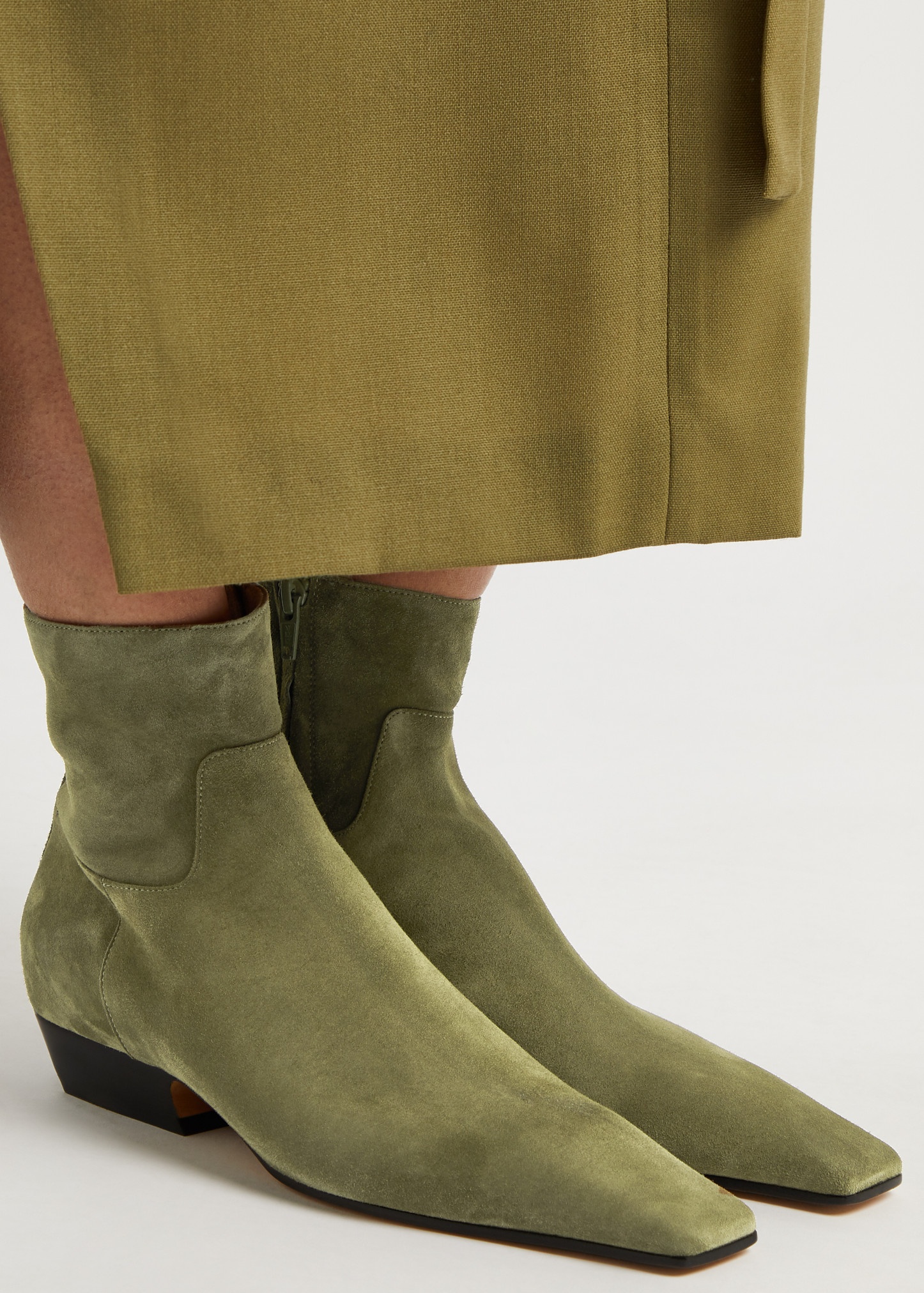 Marfa 30 suede ankle boots - 5