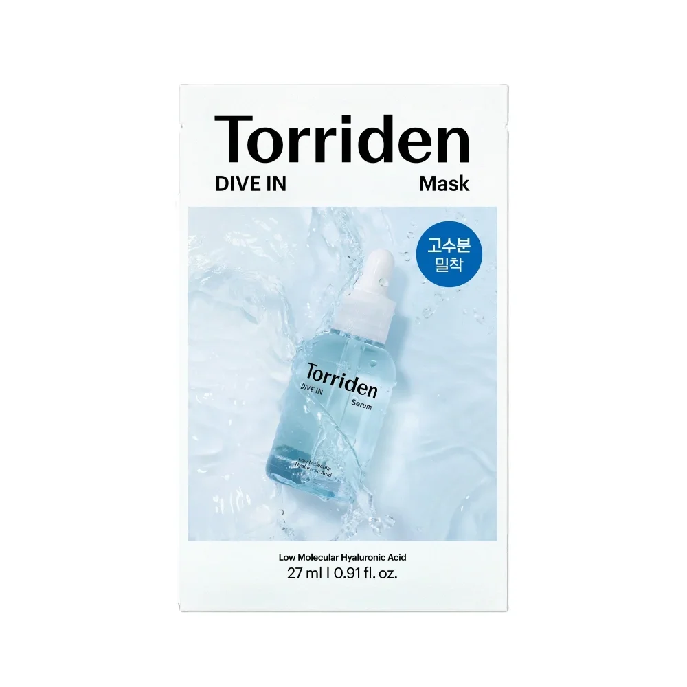 Torriden Dive-in Low Moleculular Hyaluronic Acid Mask Sheet 1ea 0.91 fl. oz.(27ml) - 1