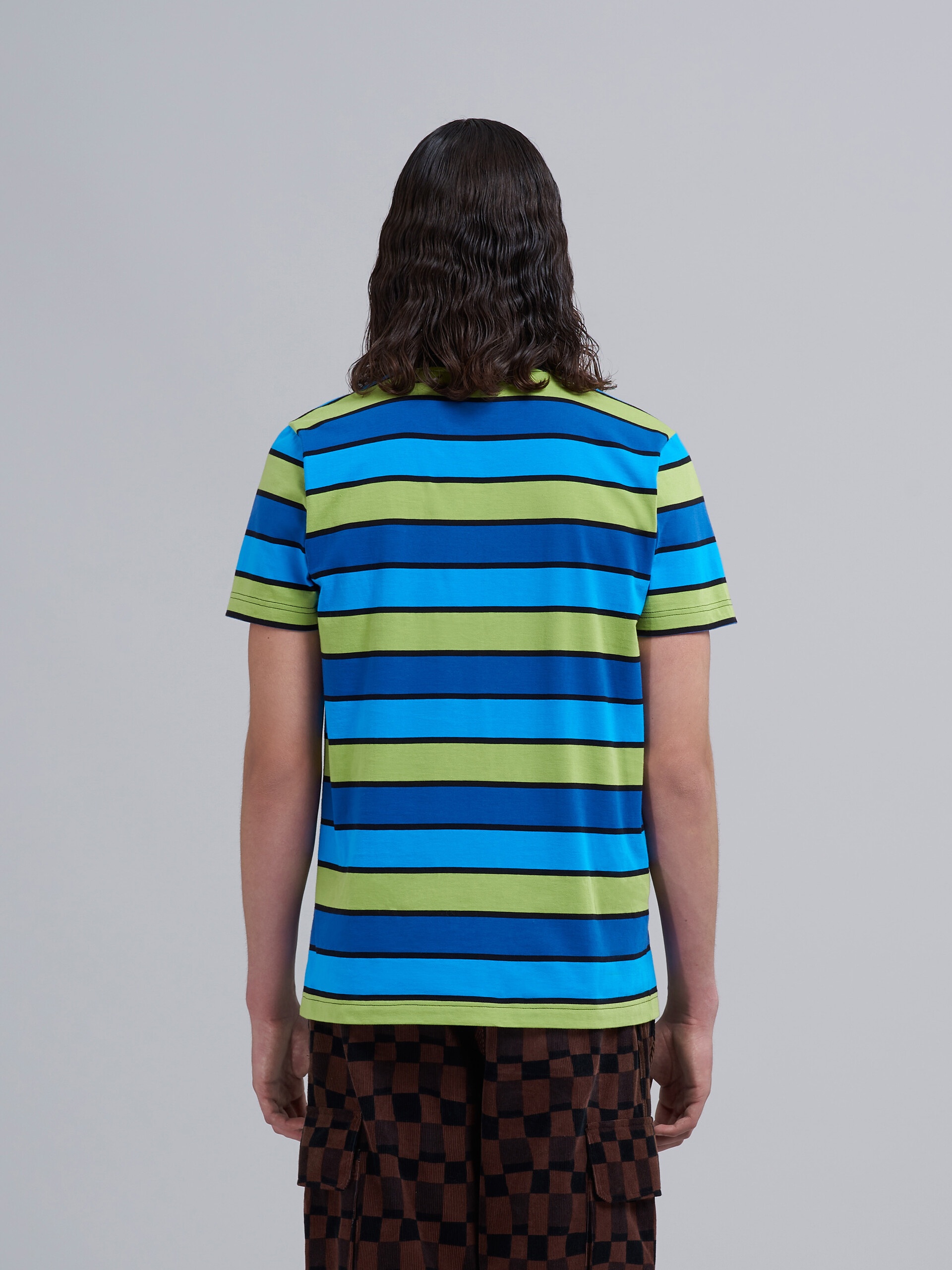 PACK OF 3 STRIPED COTTON JERSEY T-SHIRTS - 3
